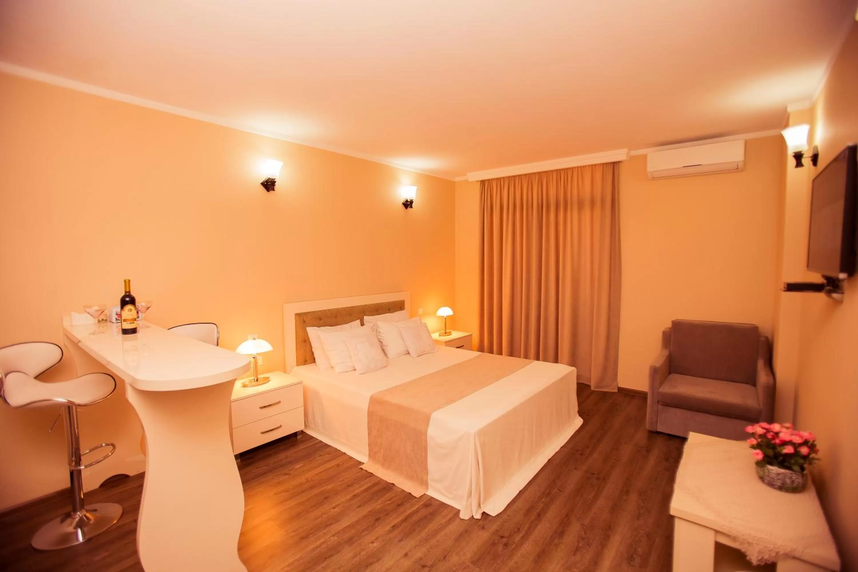 Seating area in Aparthotel Holiday Lux Batumi