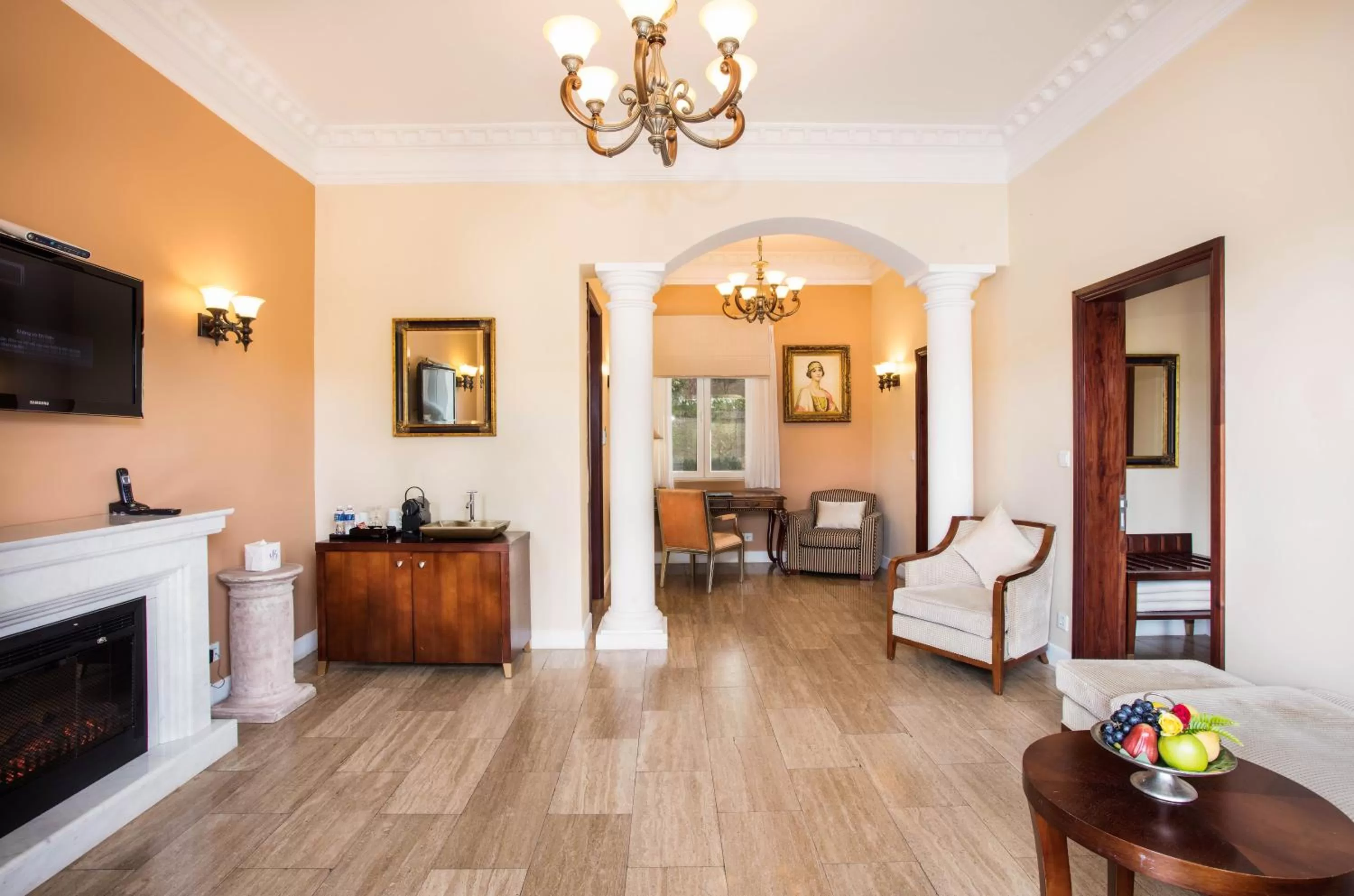 Living room in Dalat Edensee Lake Resort & Spa