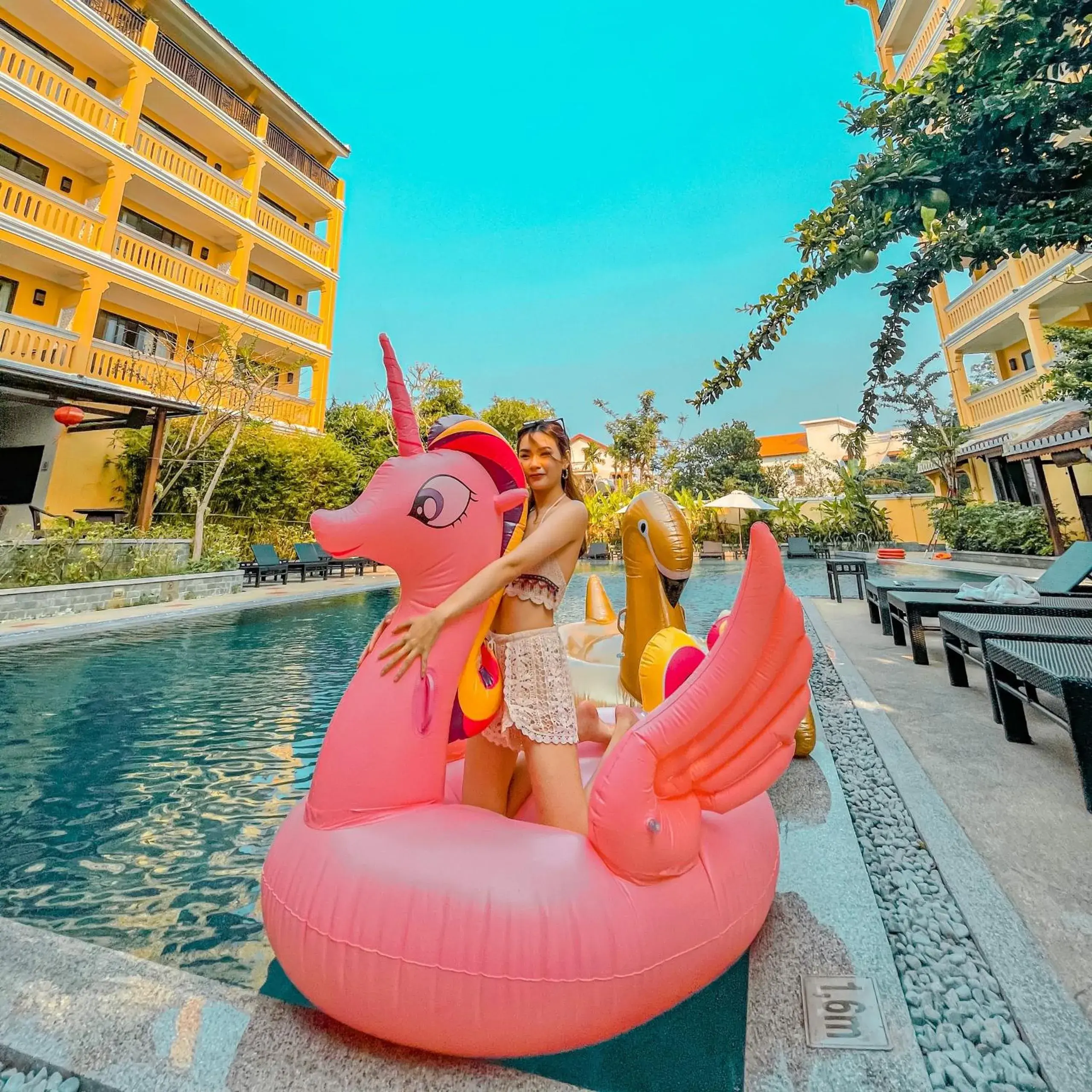 Swimming pool in Hoi An Central Boutique Hotel & Spa (Little Hoi An Central Boutique Hotel & Spa)