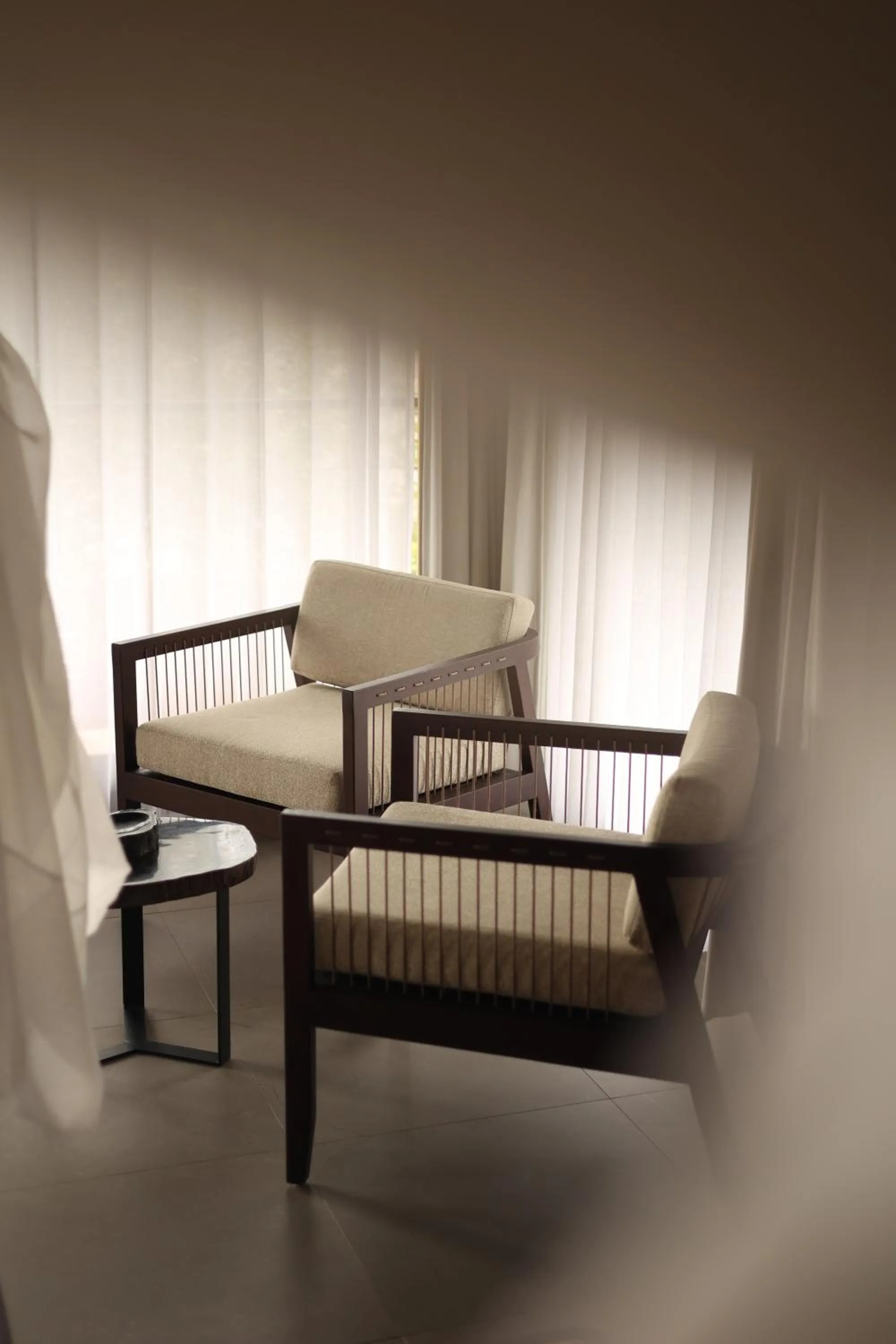 Living room in Menjaga Bay