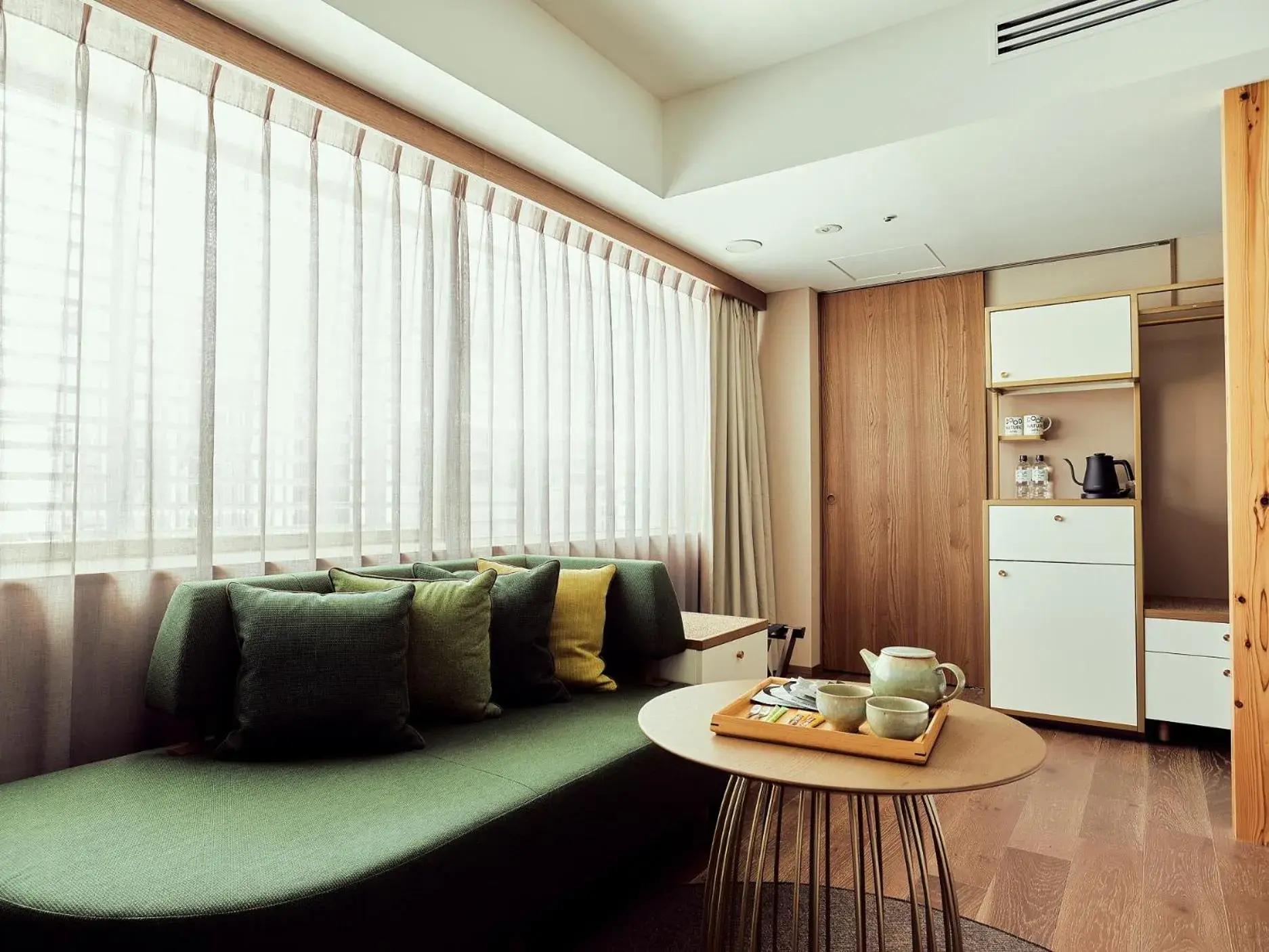 Photo of the whole room, Seating Area in GOOD NATURE HOTEL KYOTO