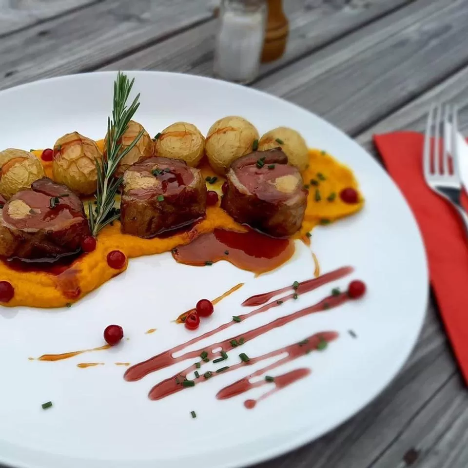 Food close-up in Hôtel Terminus