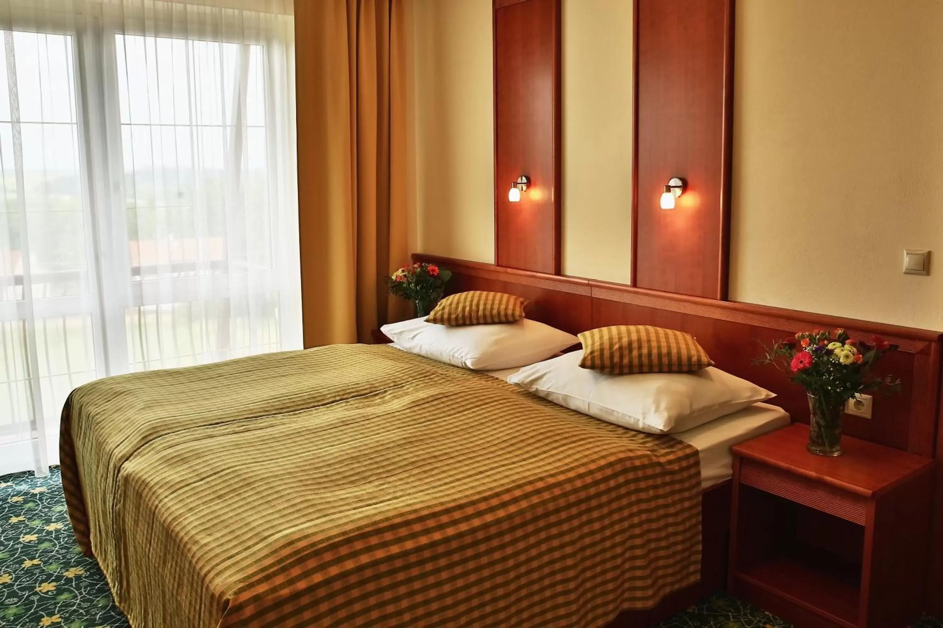 Decorative detail, Bed in PRIMAVERA Hotel & Congress centre