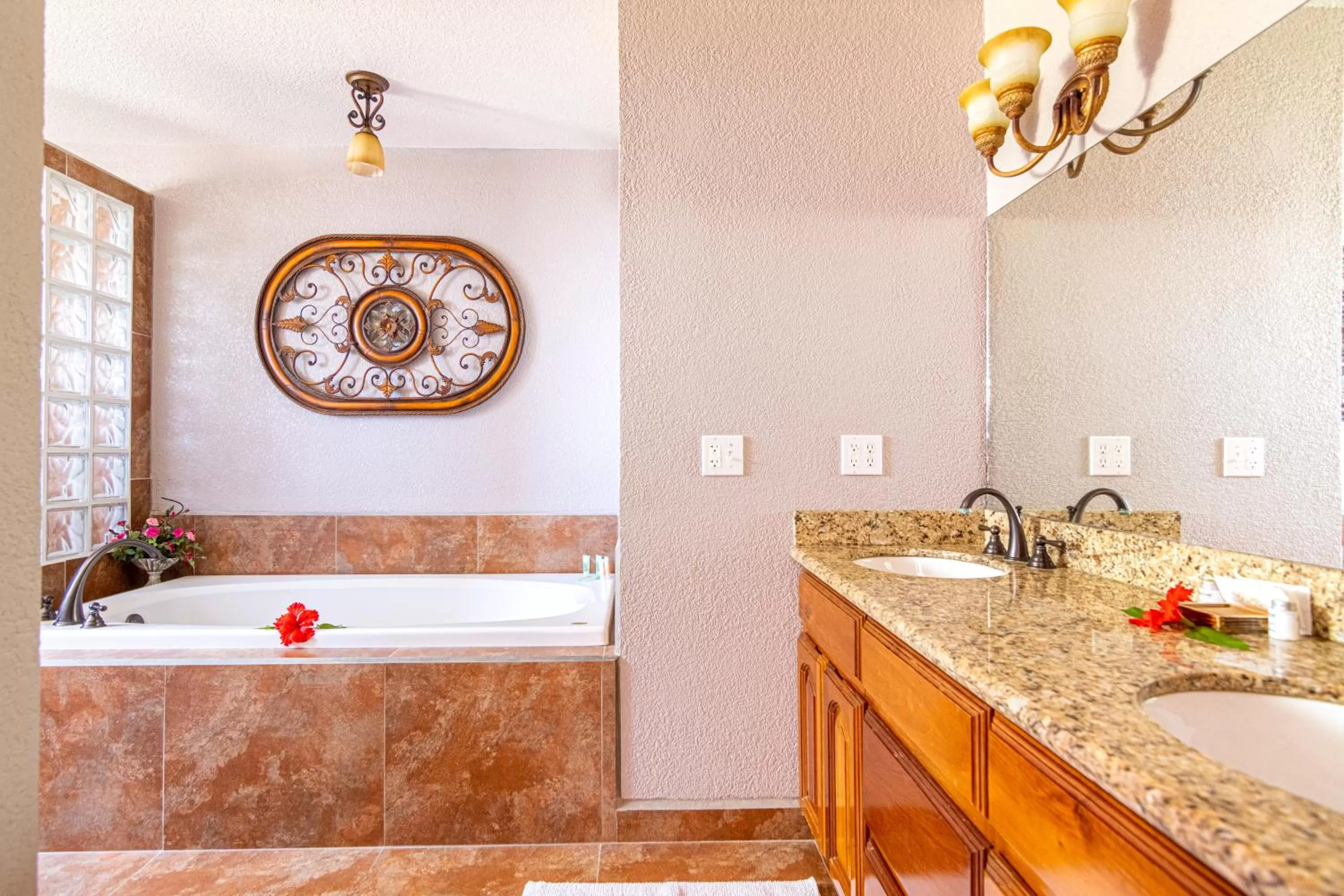 Bathroom in Lighthouse Beach Villas