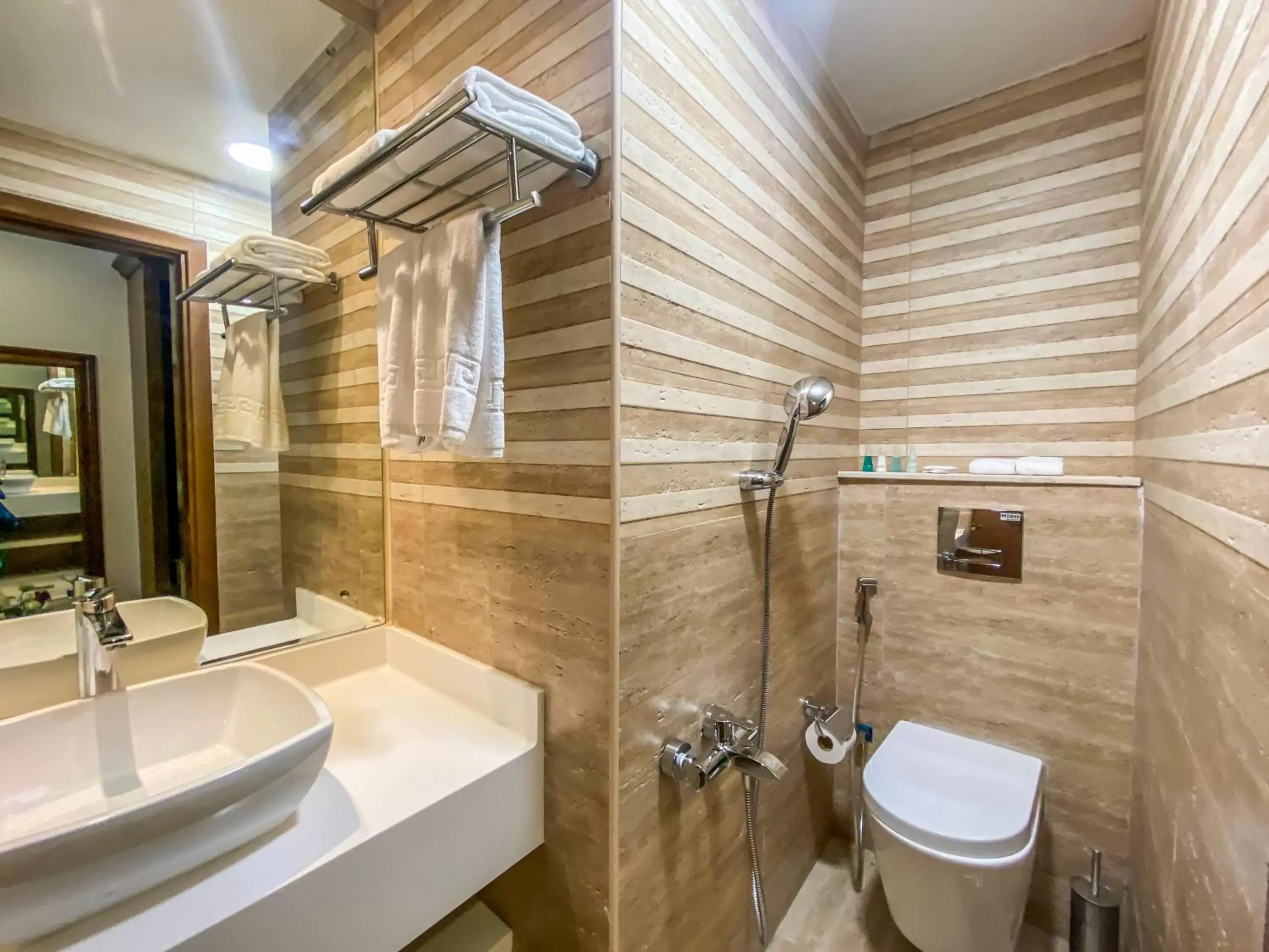 Shower, Bathroom in Mirage Bab Al Bahr Beach Hotel