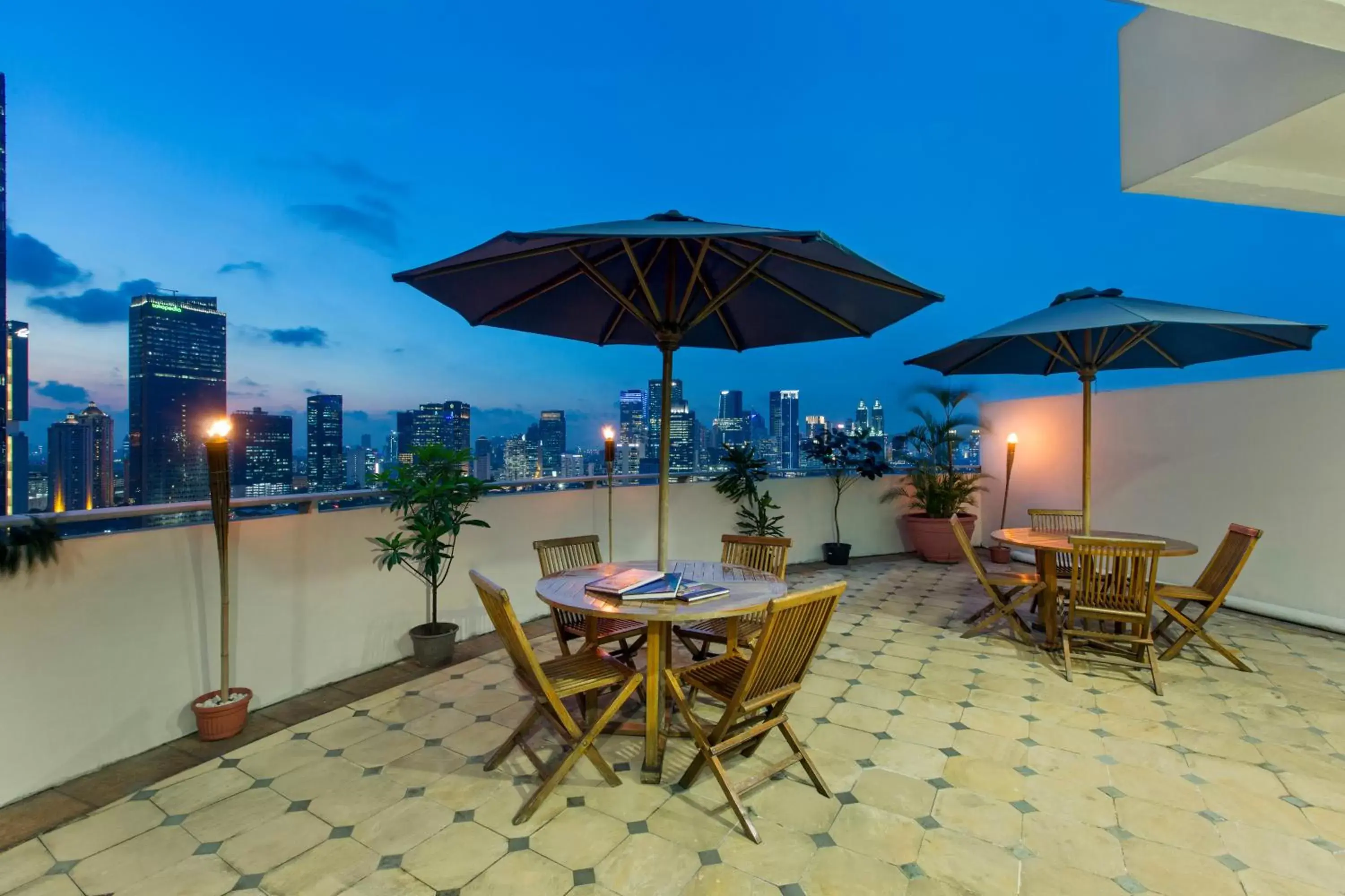 Balcony/Terrace in Somerset Grand Citra Jakarta