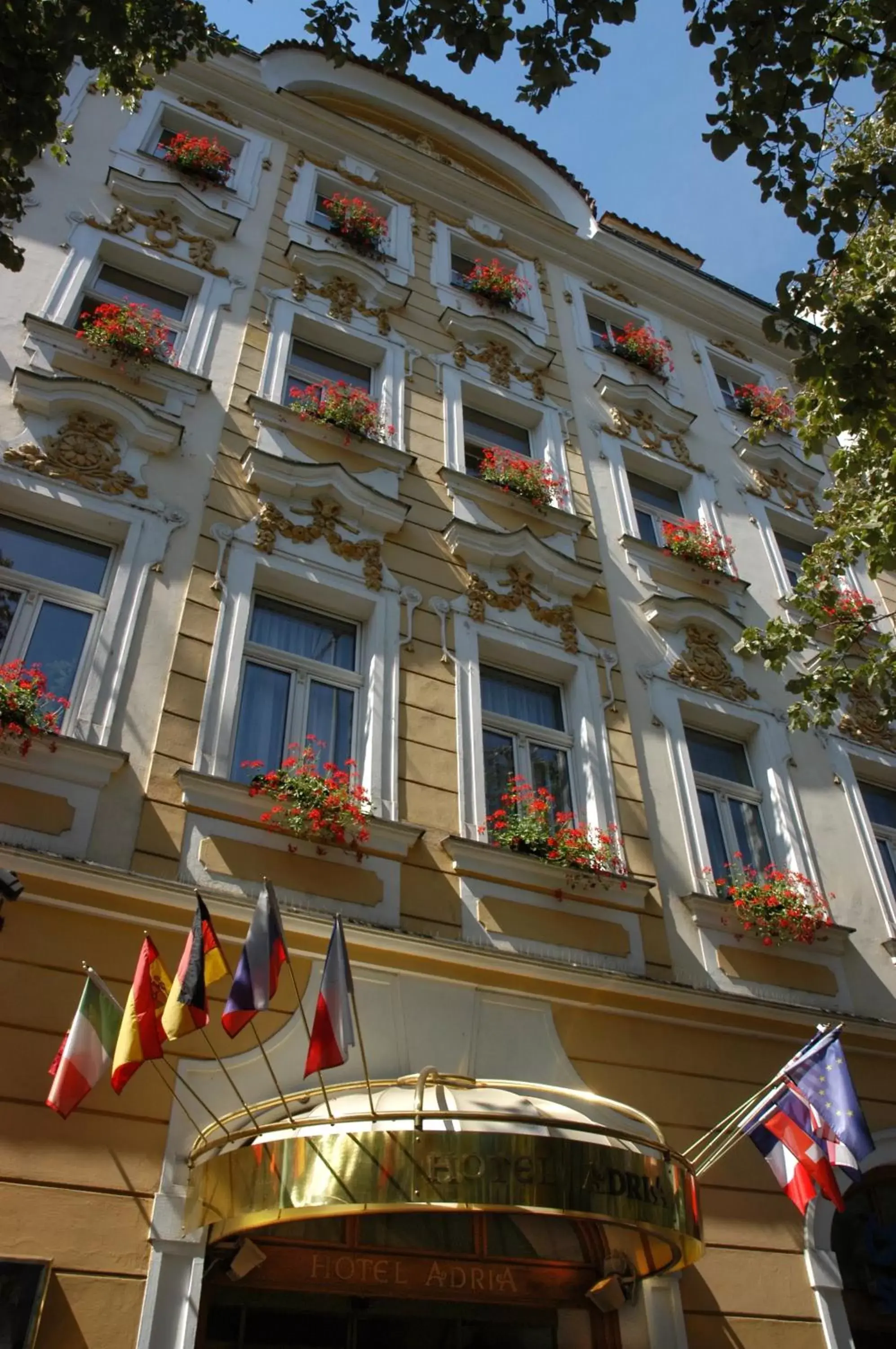 Facade/entrance, Property Building in Adria Hotel Prague
