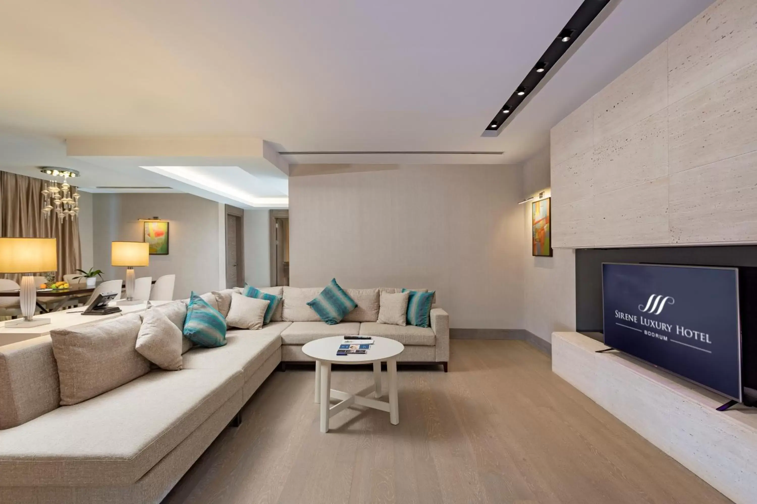 Living room, Seating Area in Sirene Luxury Hotel Bodrum