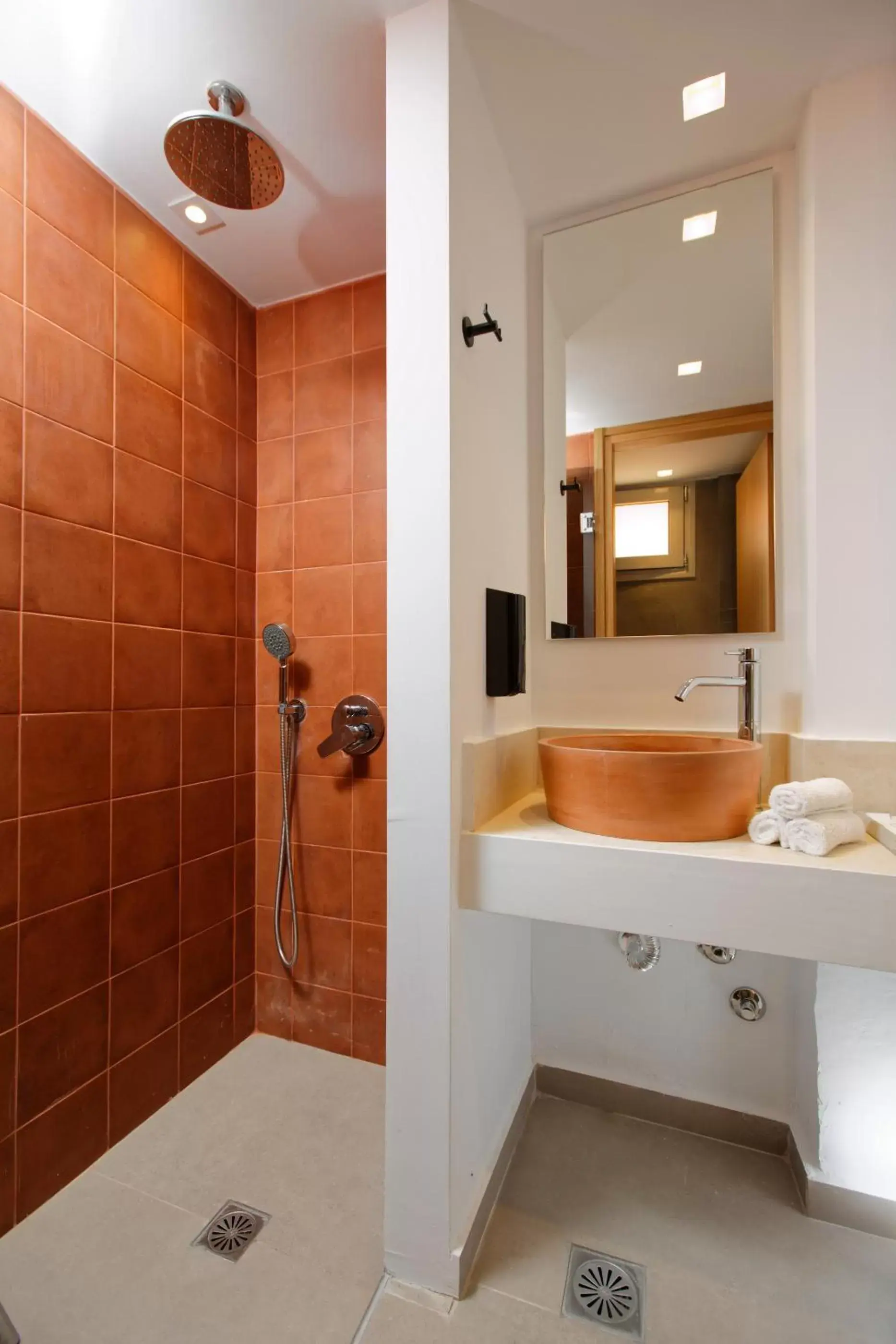 Shower, Bathroom in Palmera Beach Hotel & Spa - Adults Only
