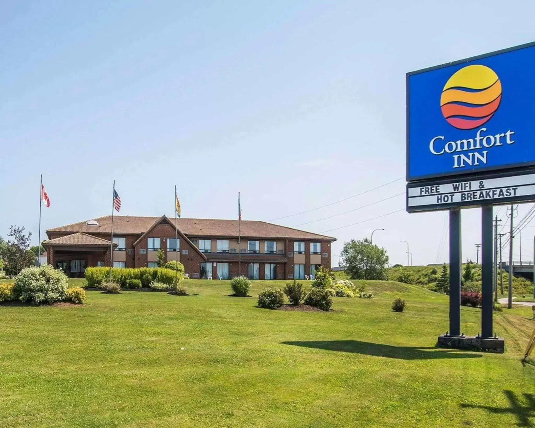 Property building in Comfort Inn Moncton East