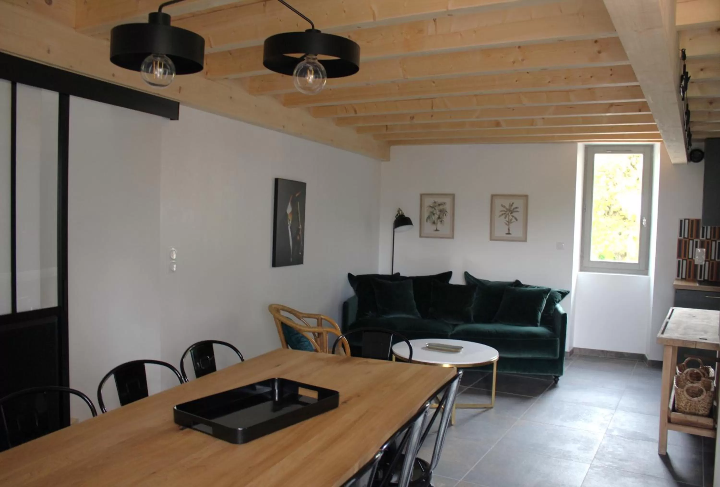 Seating Area in La Grande Maison