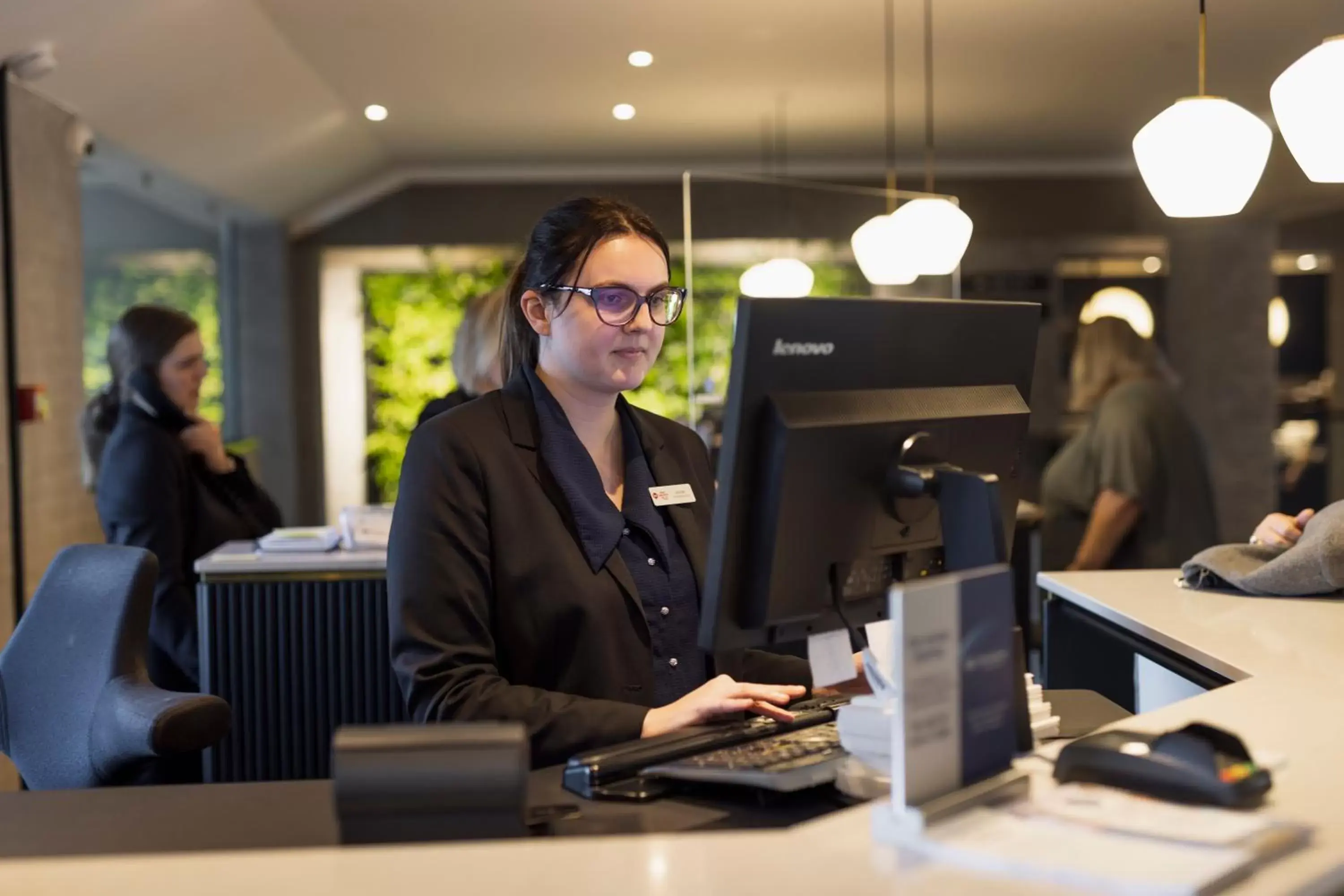 Lobby or reception in Best Western Plus Hotel Fredericia