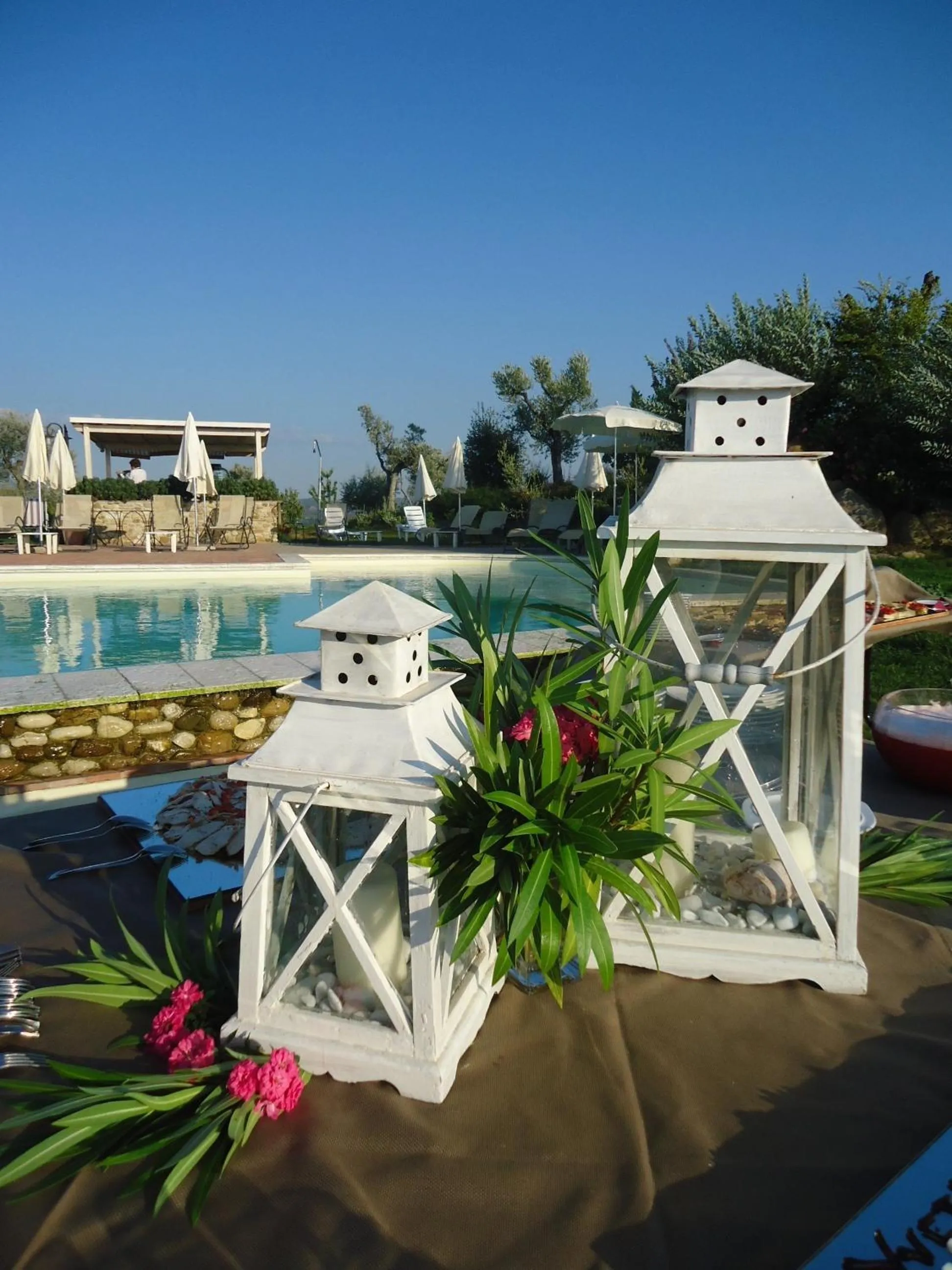 Swimming pool in Hotel Borgo Di Cortefreda - Place of Charme