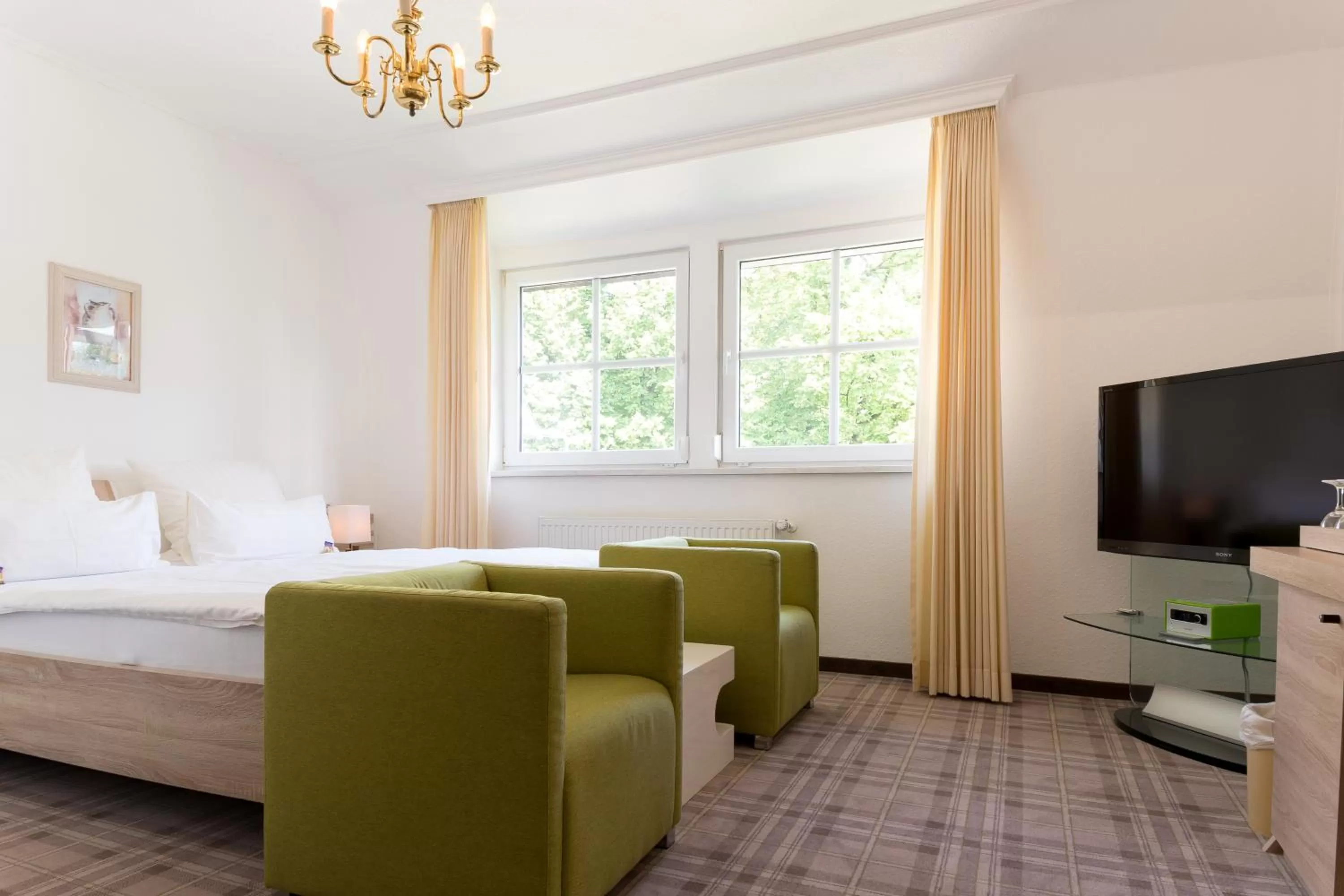 Photo of the whole room, Bed in Hotel zum Kuhhirten