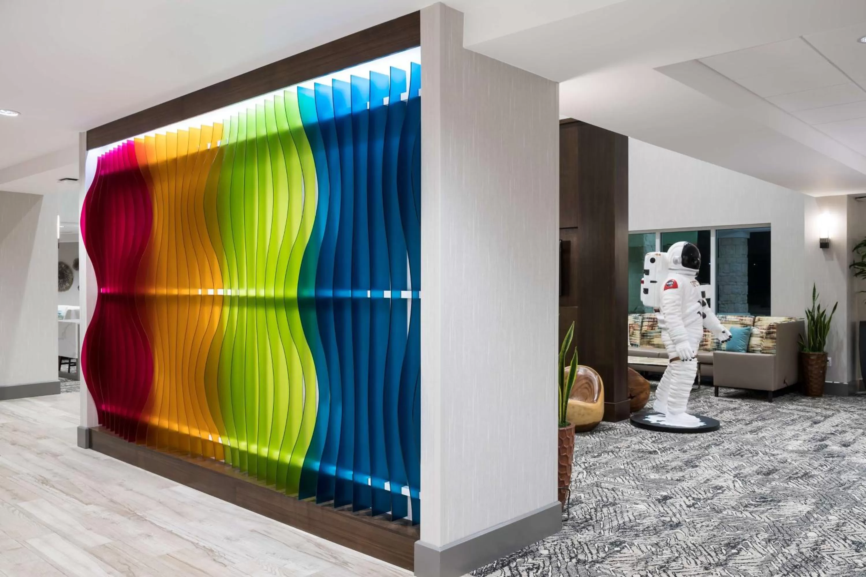 Lobby or reception in Home2 Suites By Hilton Cape Canaveral Cruise Port