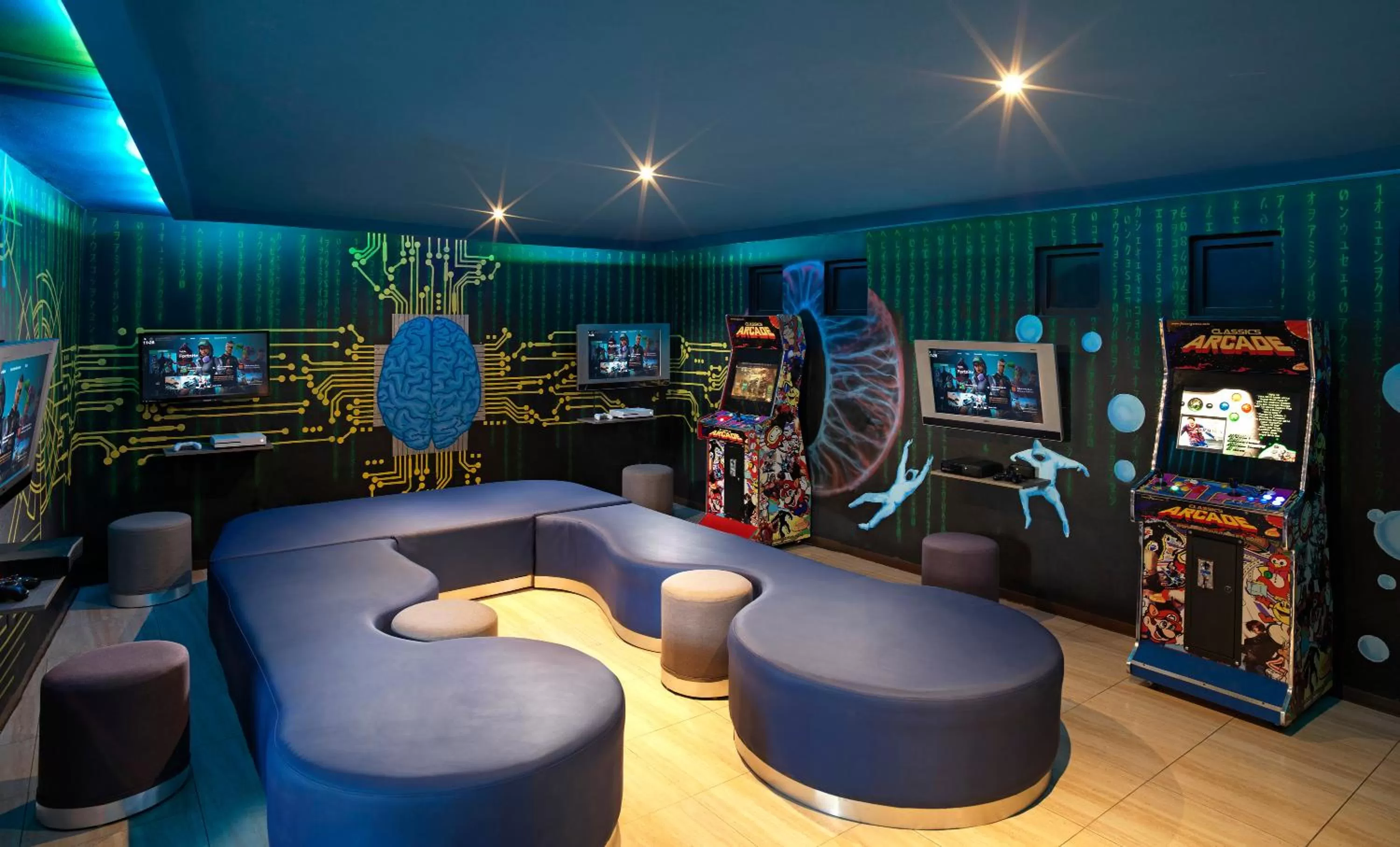 Game Room in Hard Rock Hotel Vallarta All Inclusive