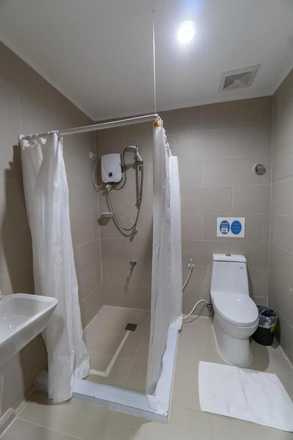 Bathroom in One Averee Bay Hotel