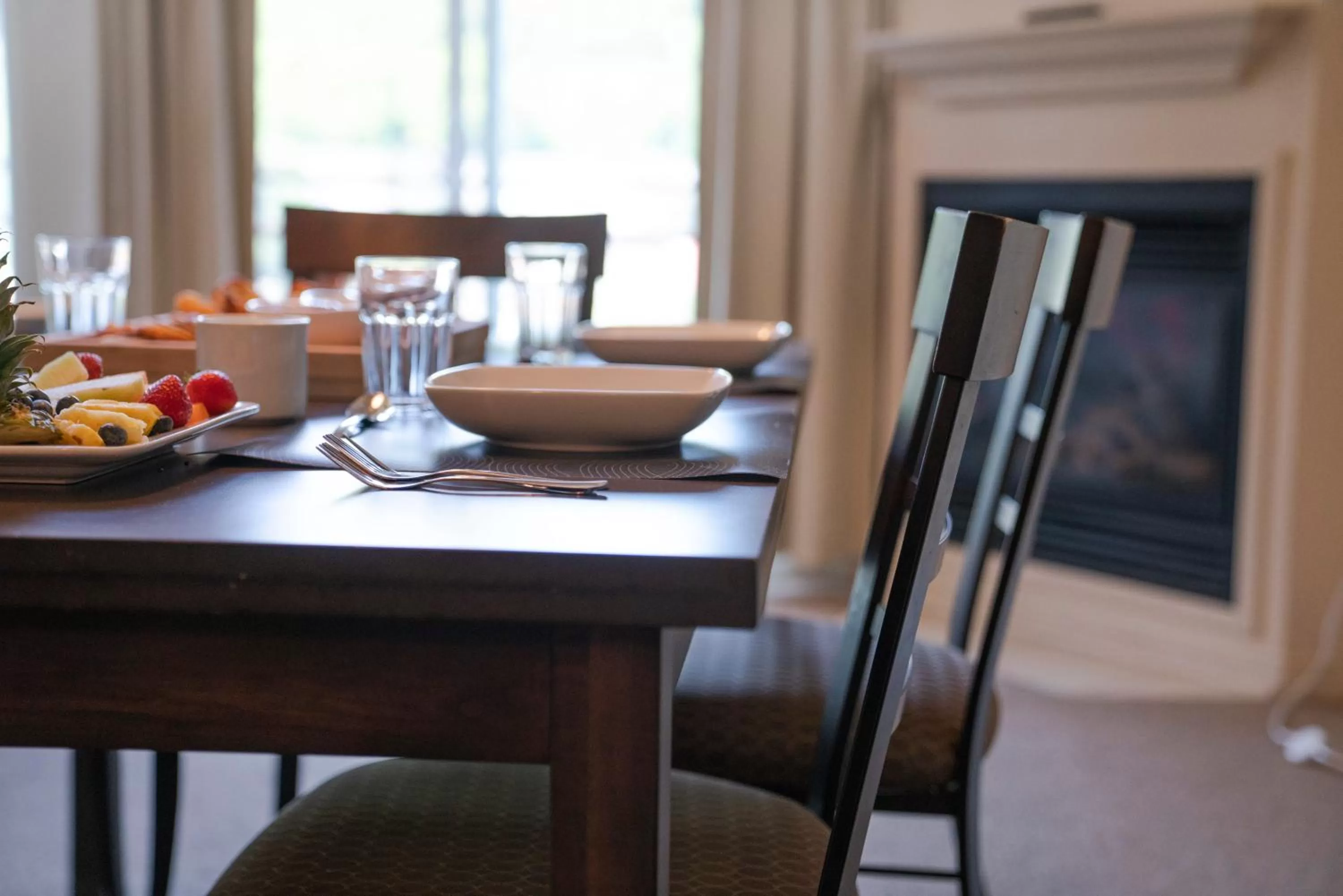 Dining Area in Condos Château-Bromont