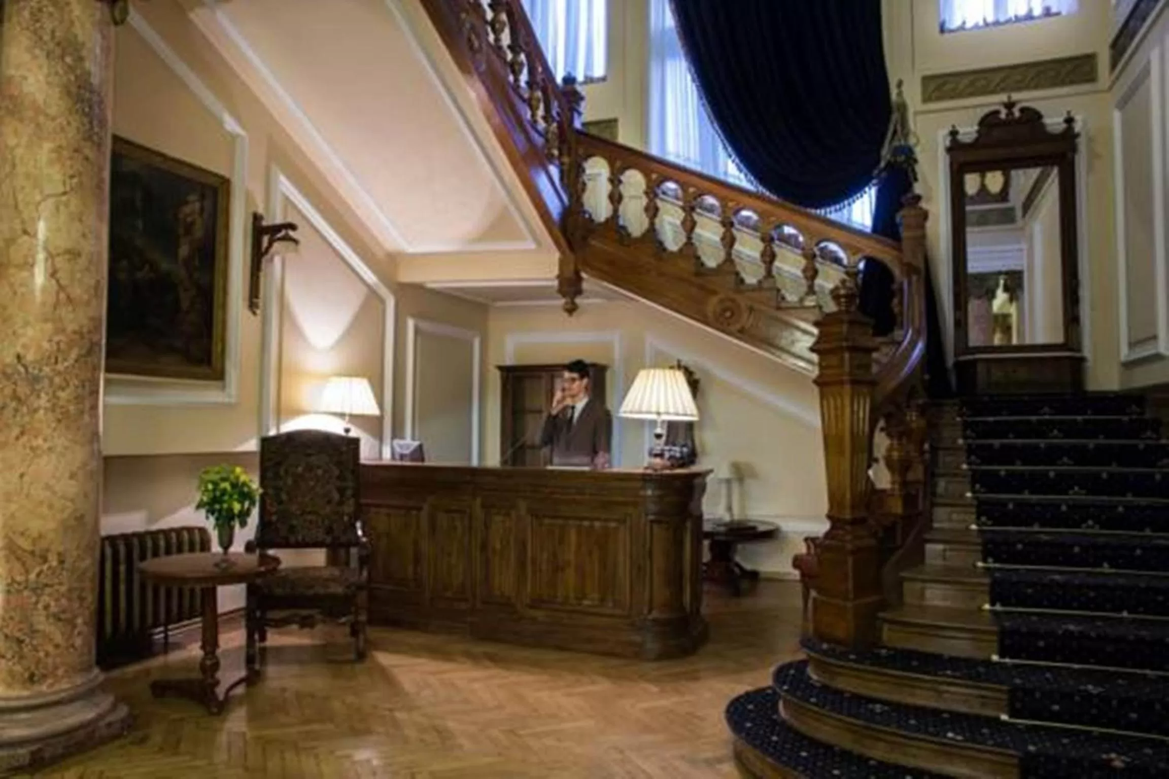 Lobby or reception in Grand Boutique Hotel