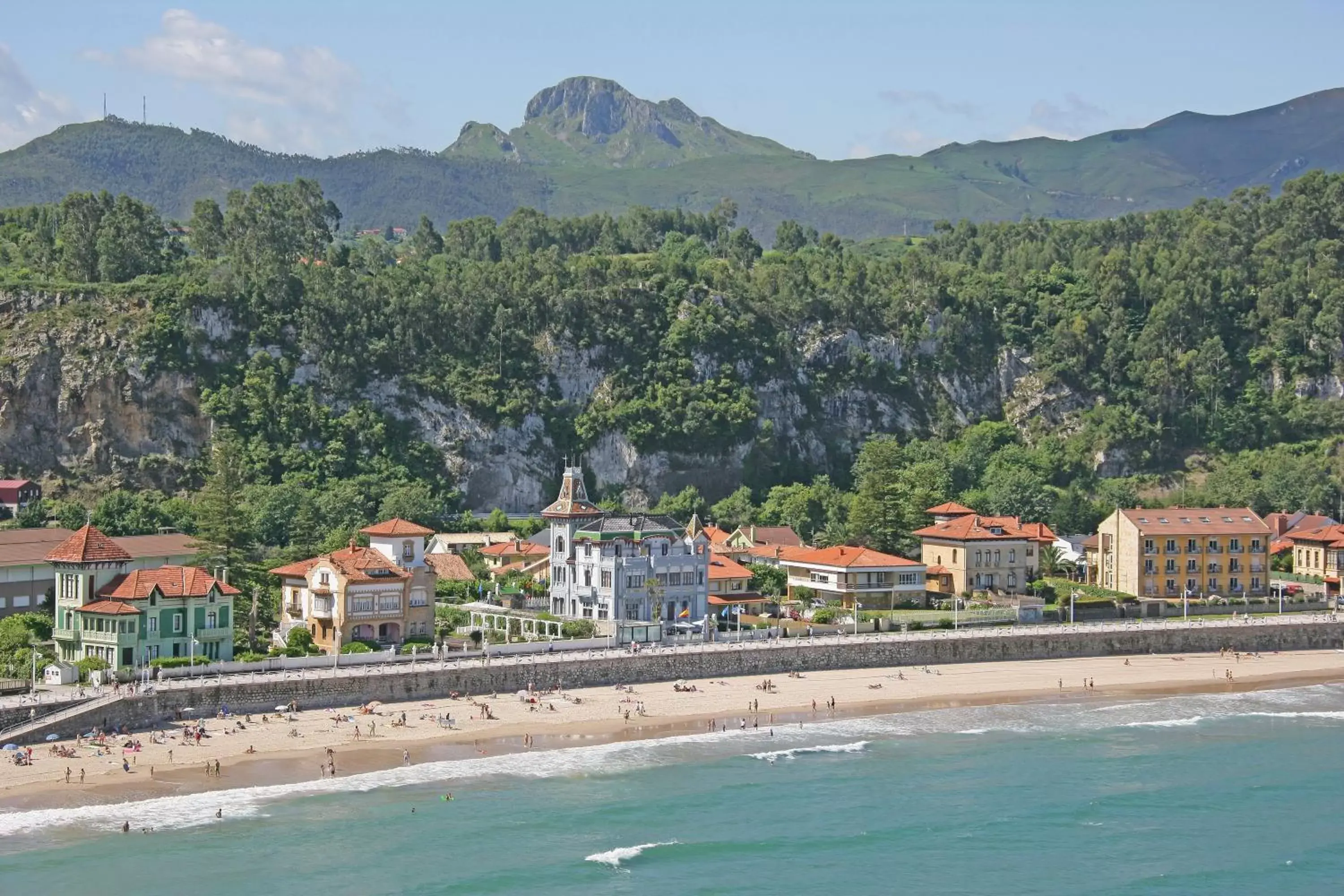 Bird's eye view in Hotel Villa Rosario