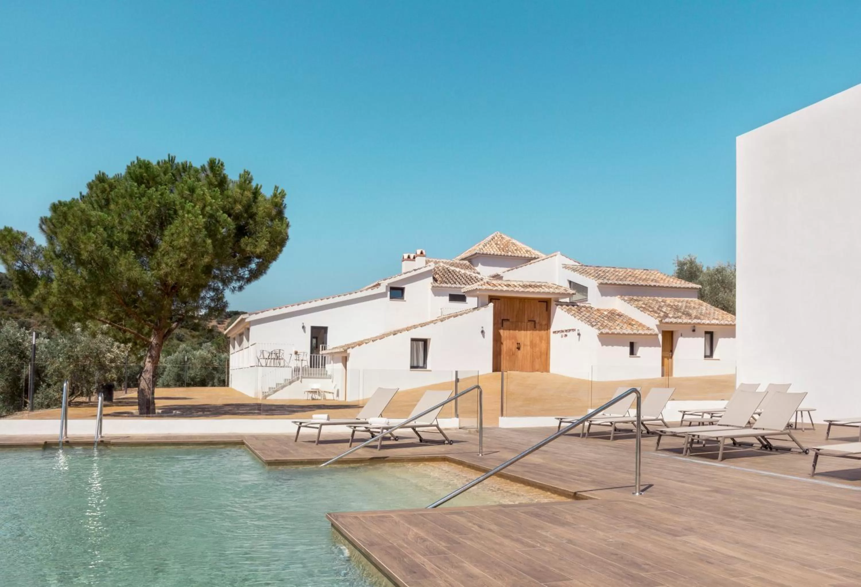 Property building in Hacienda Fresneda María by Real Spain Hotels Adults Recommended