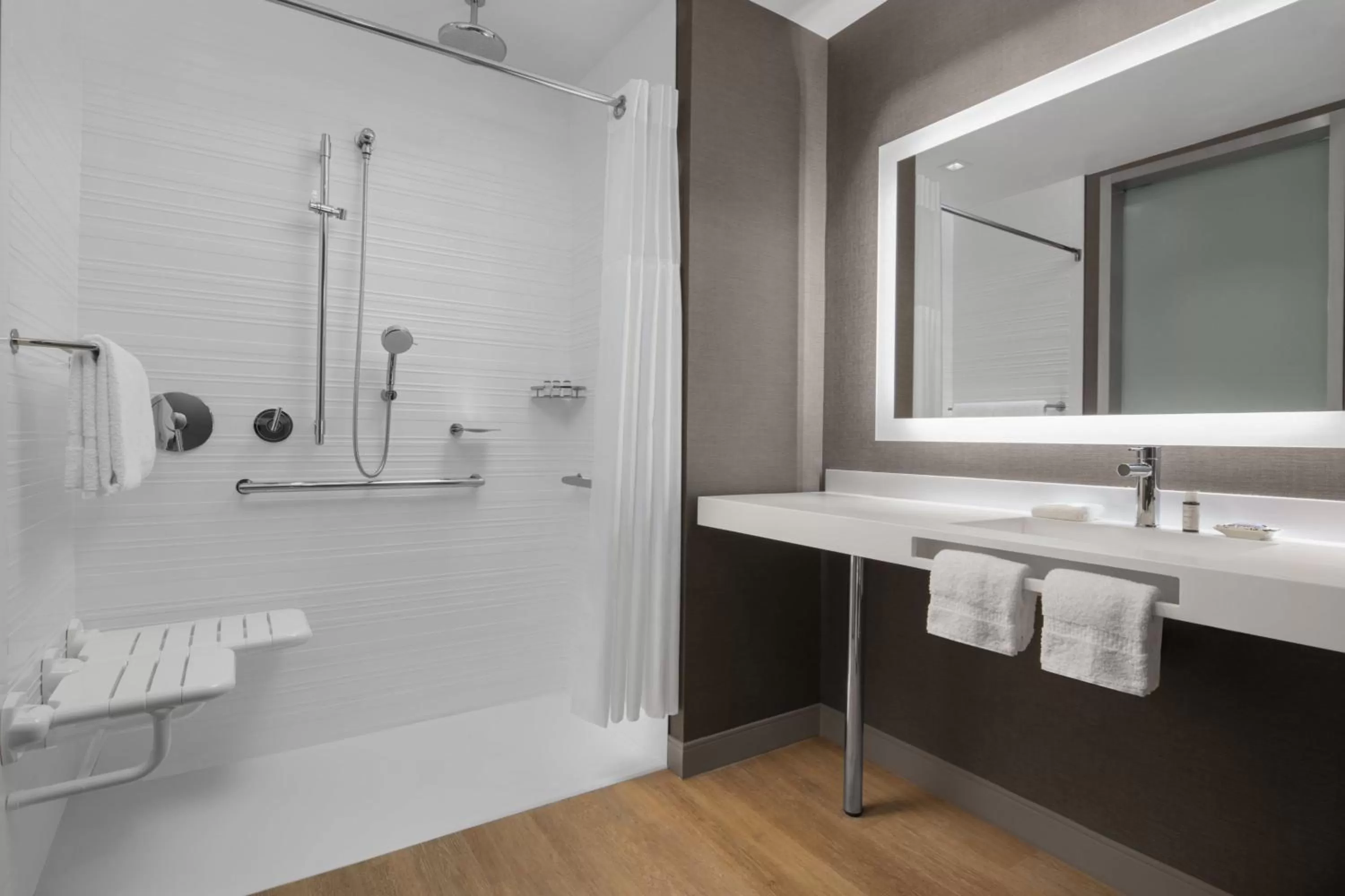 Bathroom in AC Hotel by Marriott Fort Lauderdale Sawgrass Mills Sunrise