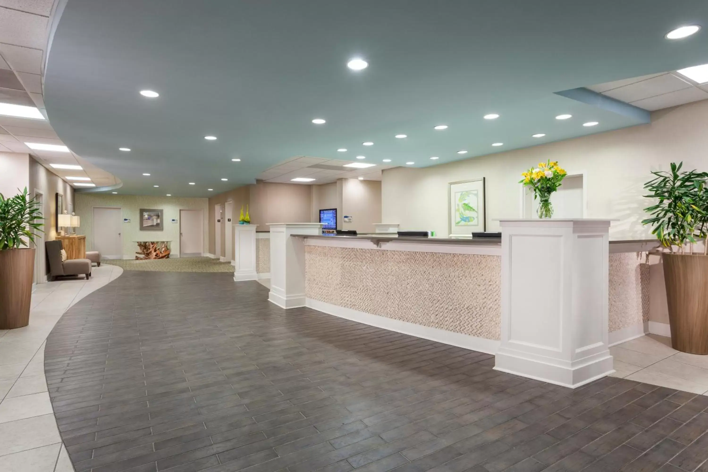 Lobby or reception in Surfside Beach Oceanfront Hotel Lobby or reception in Surfside Beach Oceanfront Hotel