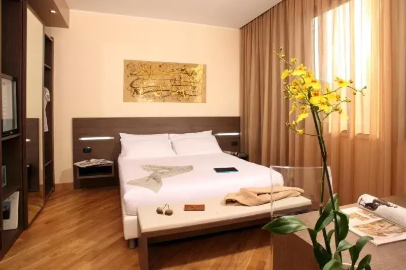 Bed in Hotel & Spa Villa Mercede