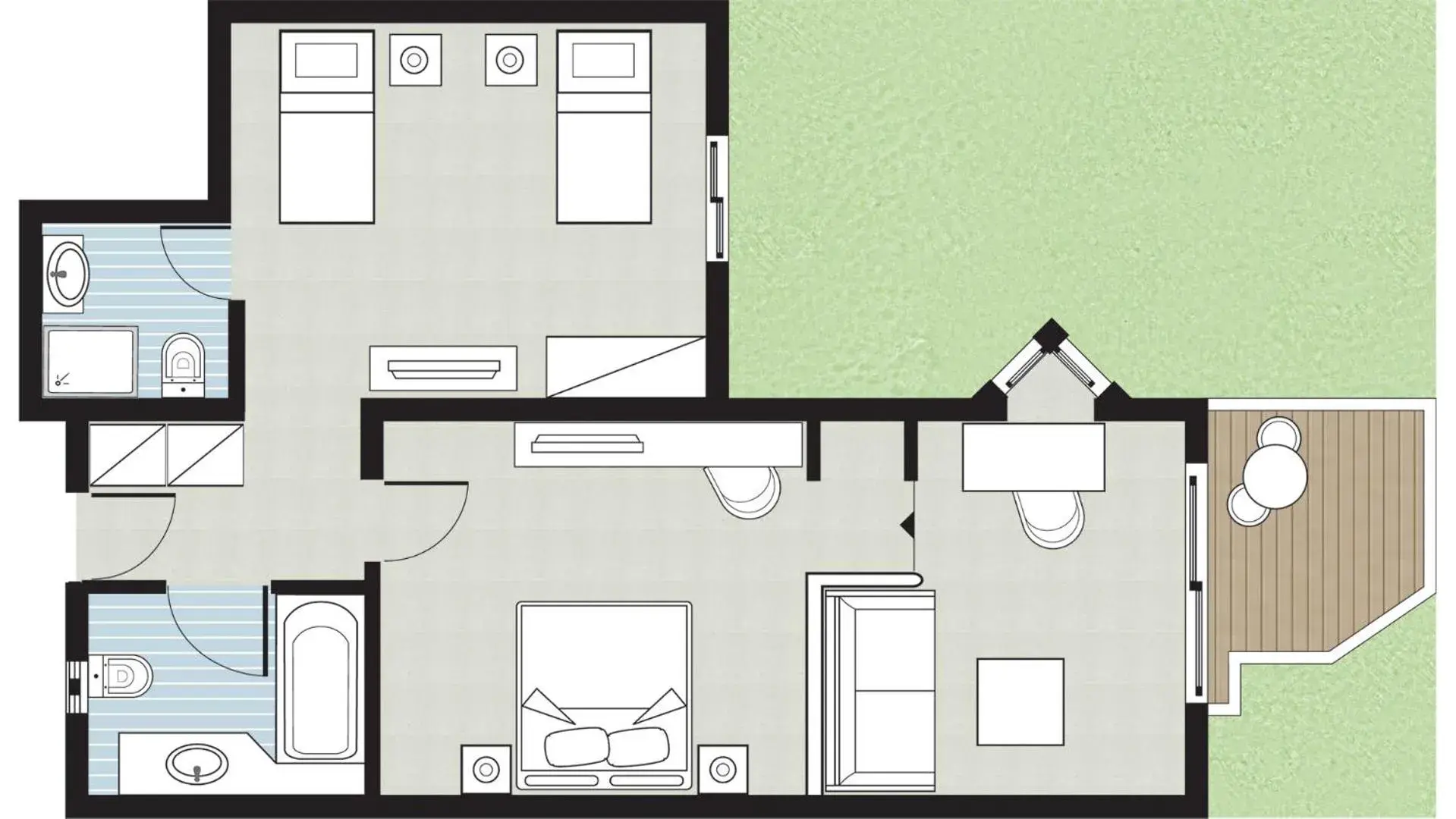 Floor Plan in Grecotel Creta Palace