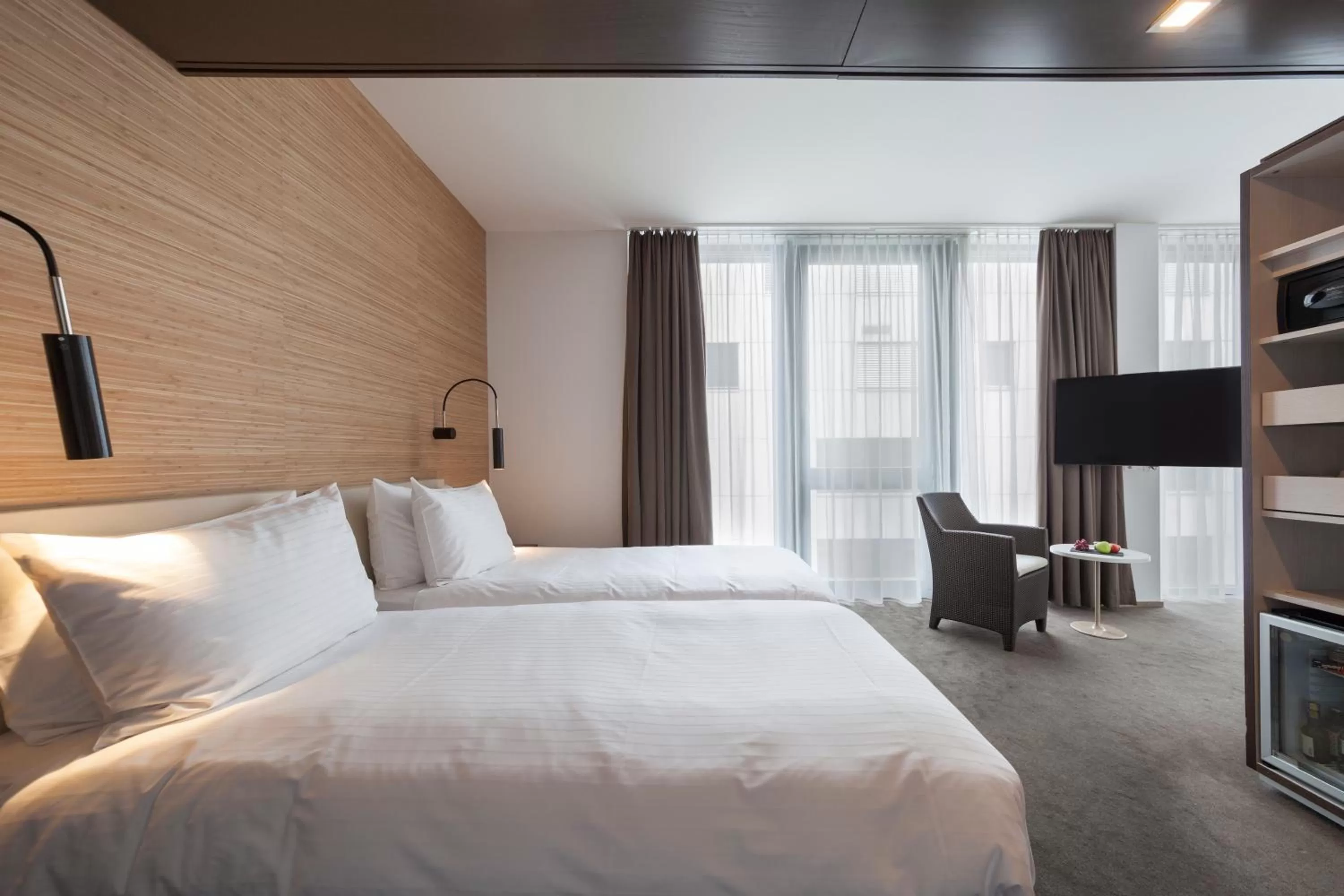 Bed in Radisson Blu Hotel, Lucerne