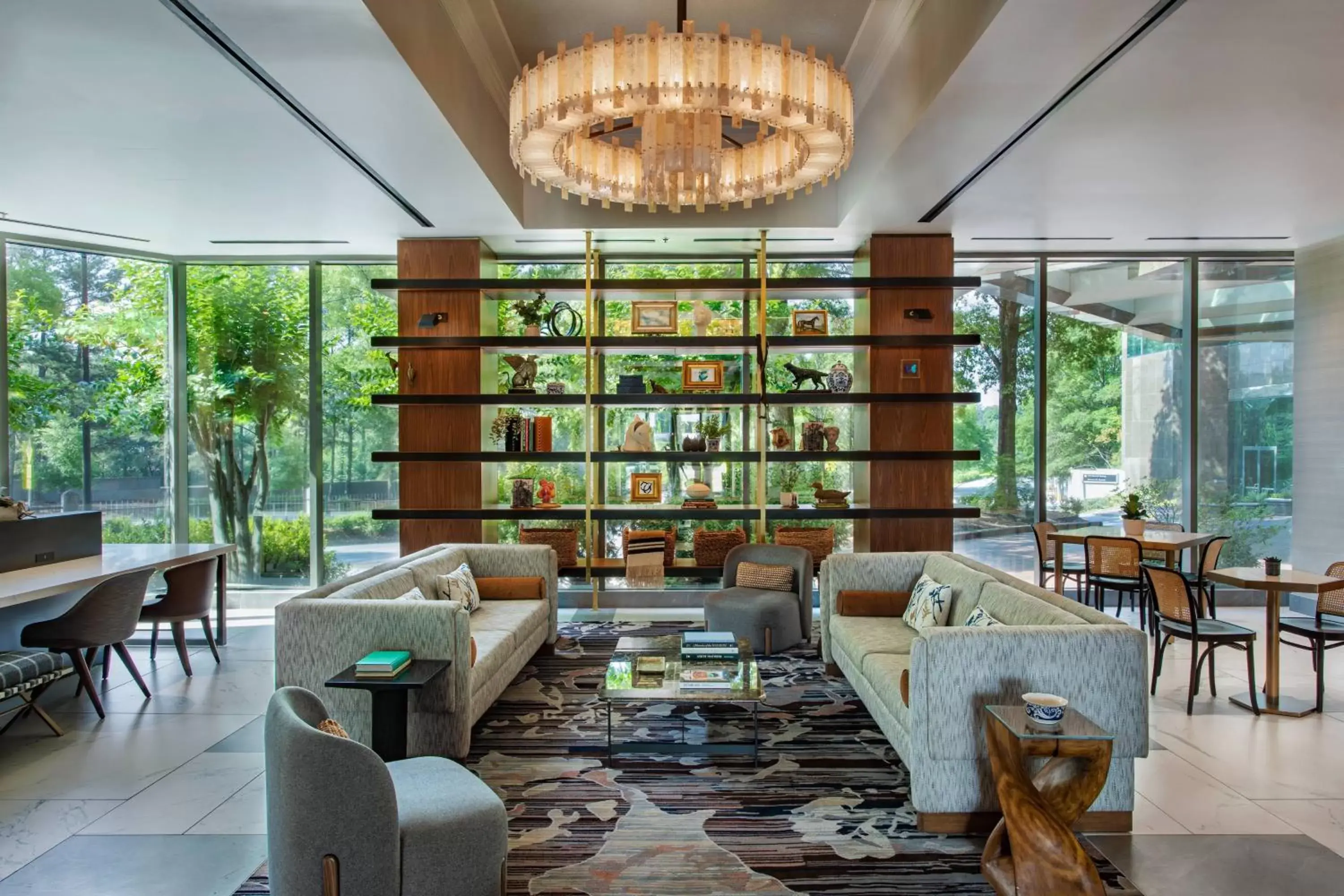 Lobby or reception in JW Marriott Atlanta Buckhead