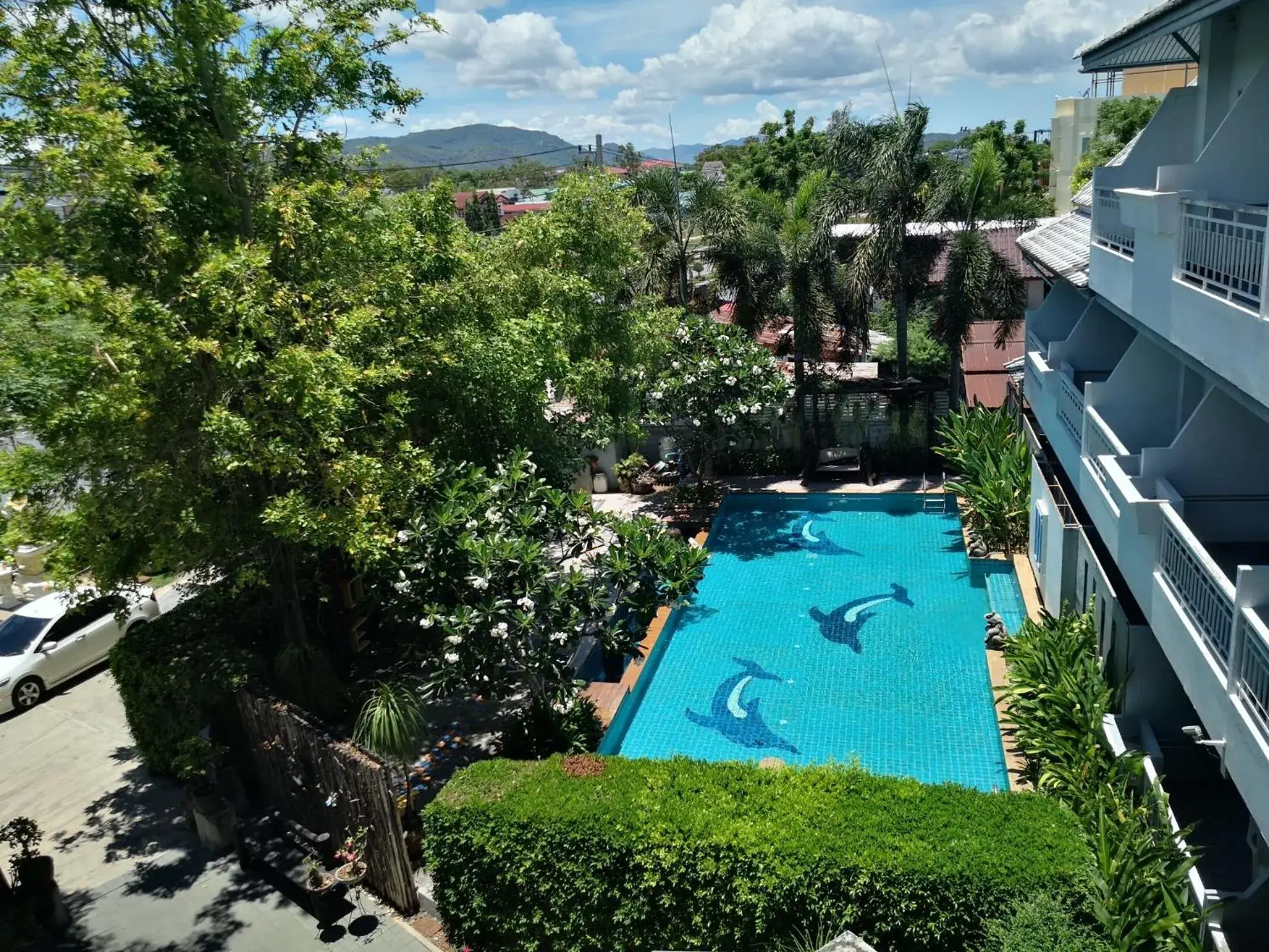 Pool View in Baan Suksiri Hotel (SHA Extra Plus)