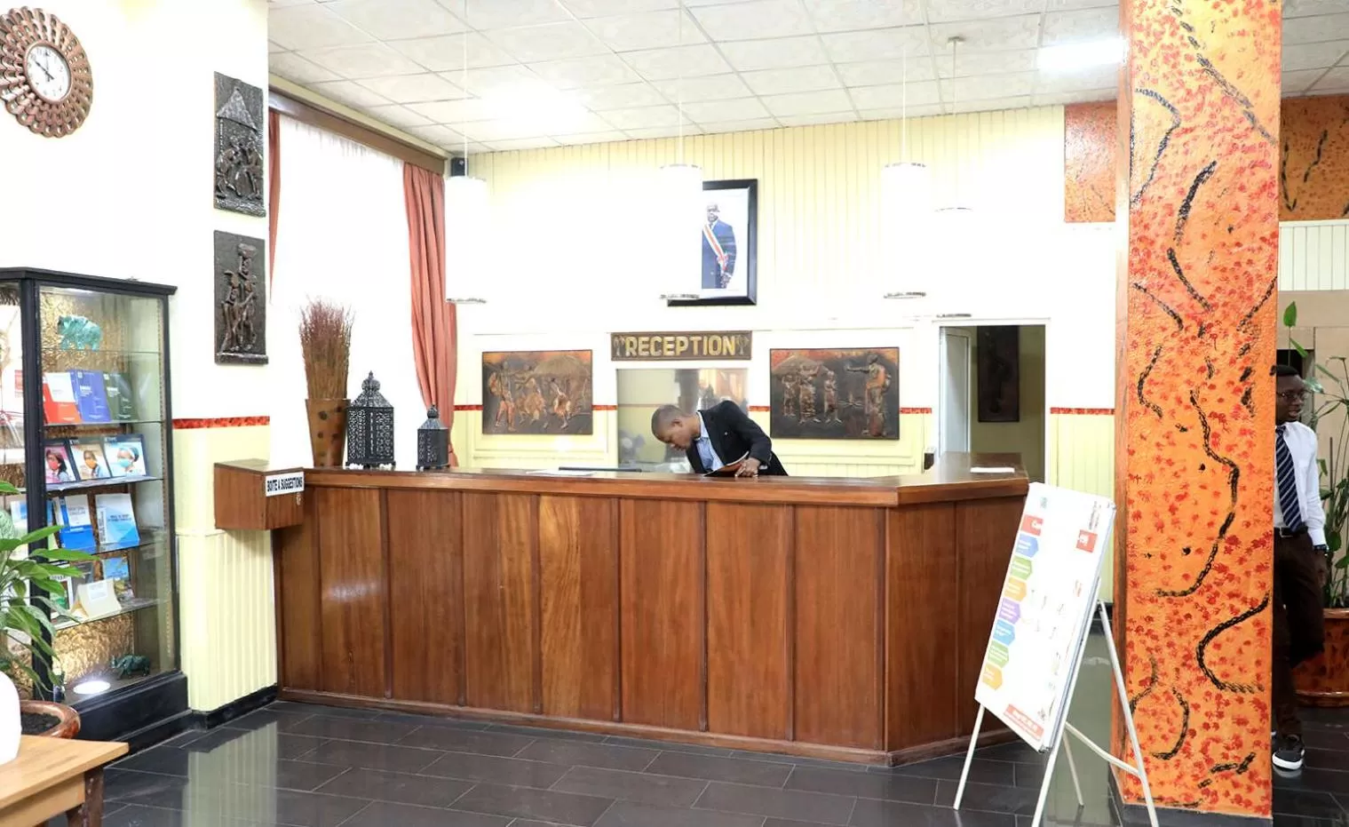 Lobby or reception in Park Hotel