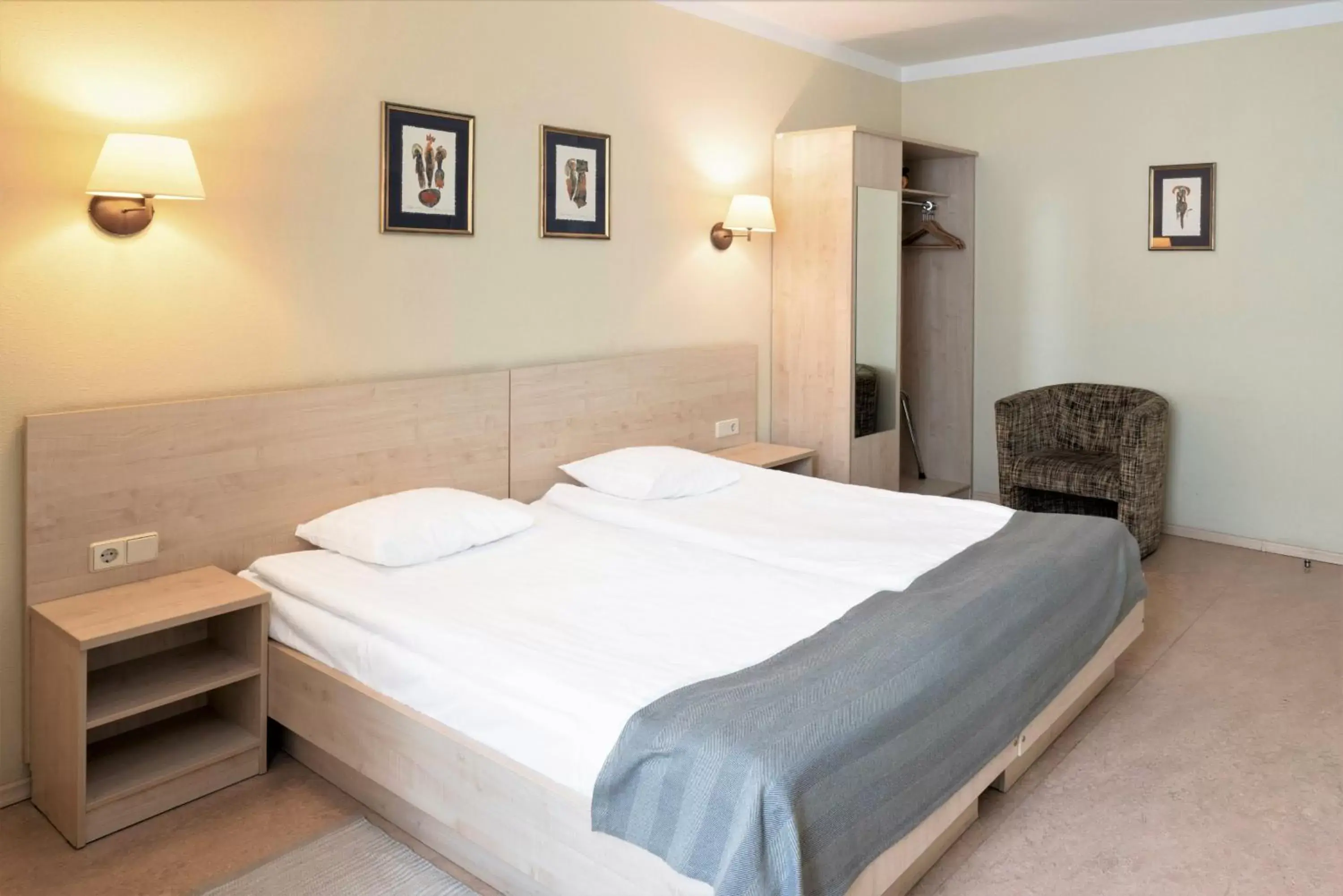 Bedroom, Bed in Rija Domus Hotel