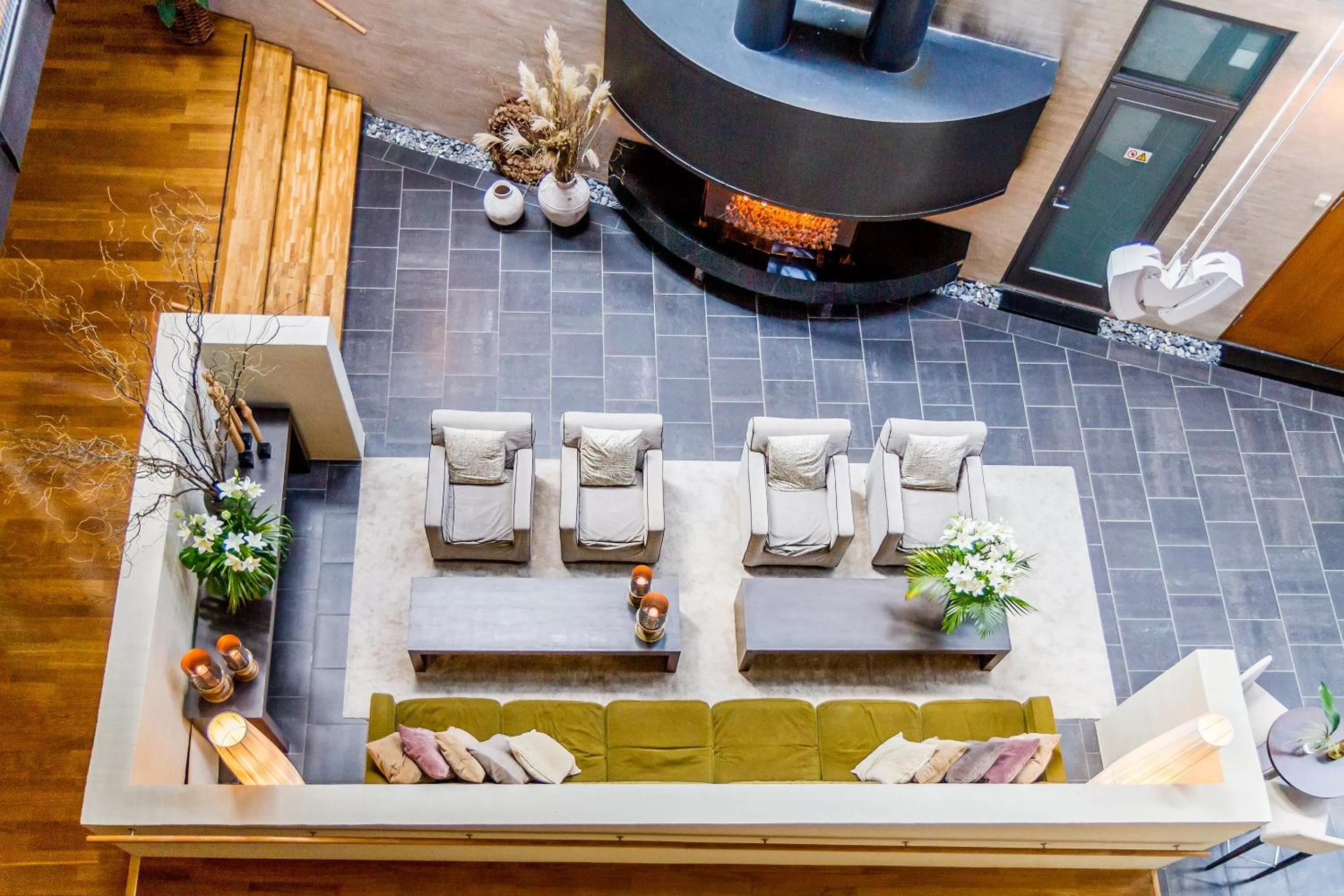 Lounge or bar in Hotel Skansen Båstad