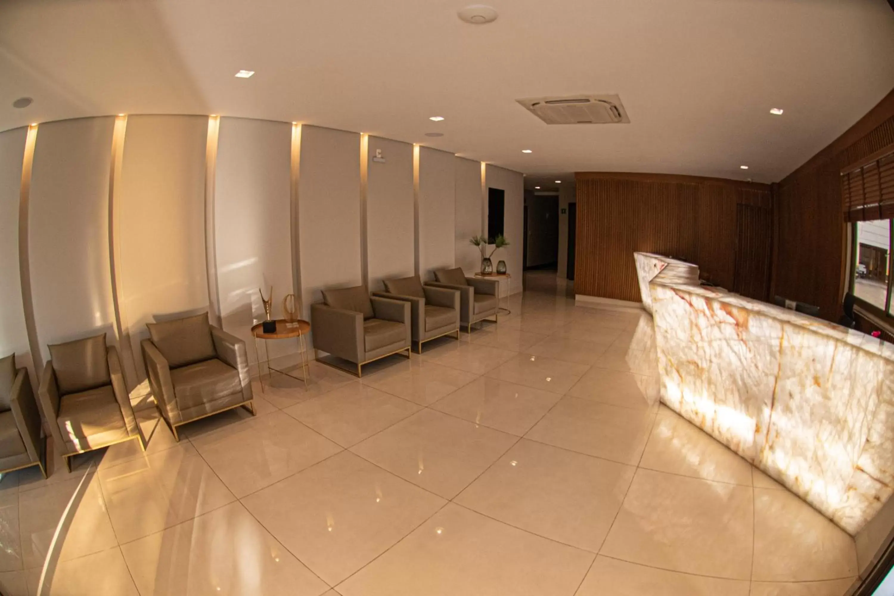 Living room, Lobby/Reception in Hotel Capital Das Pedras