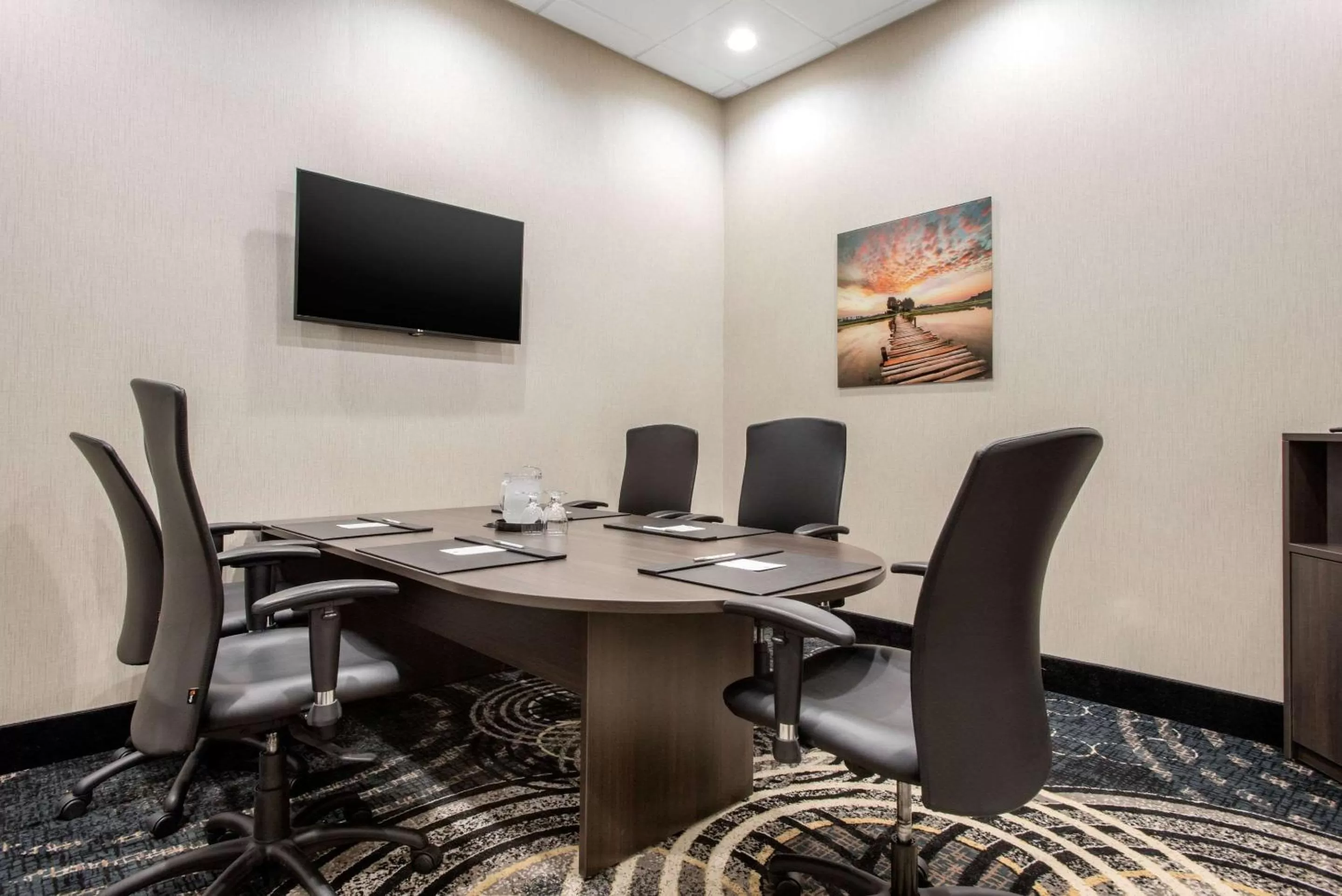 On site in Clarion Hotel & Suites