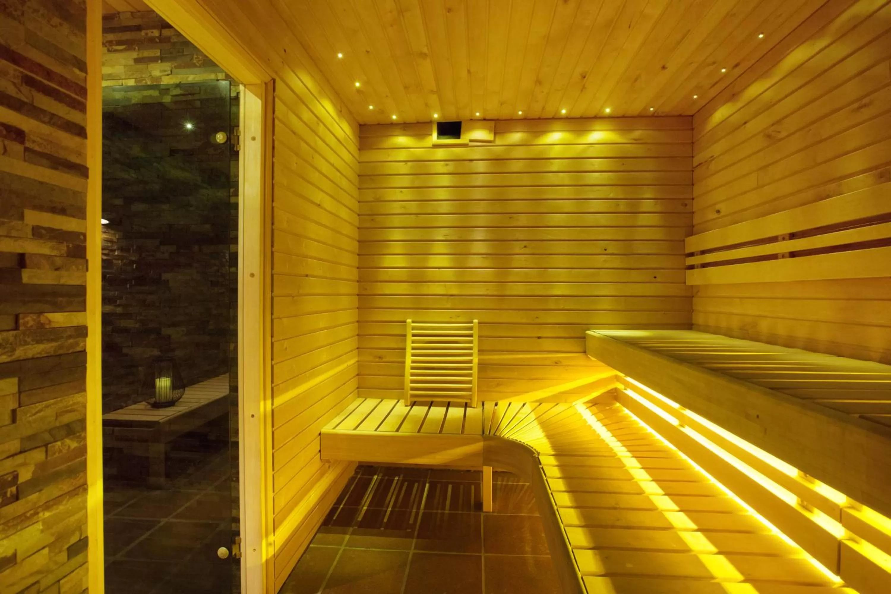 Sauna in Hotel Kryb I Ly Kro