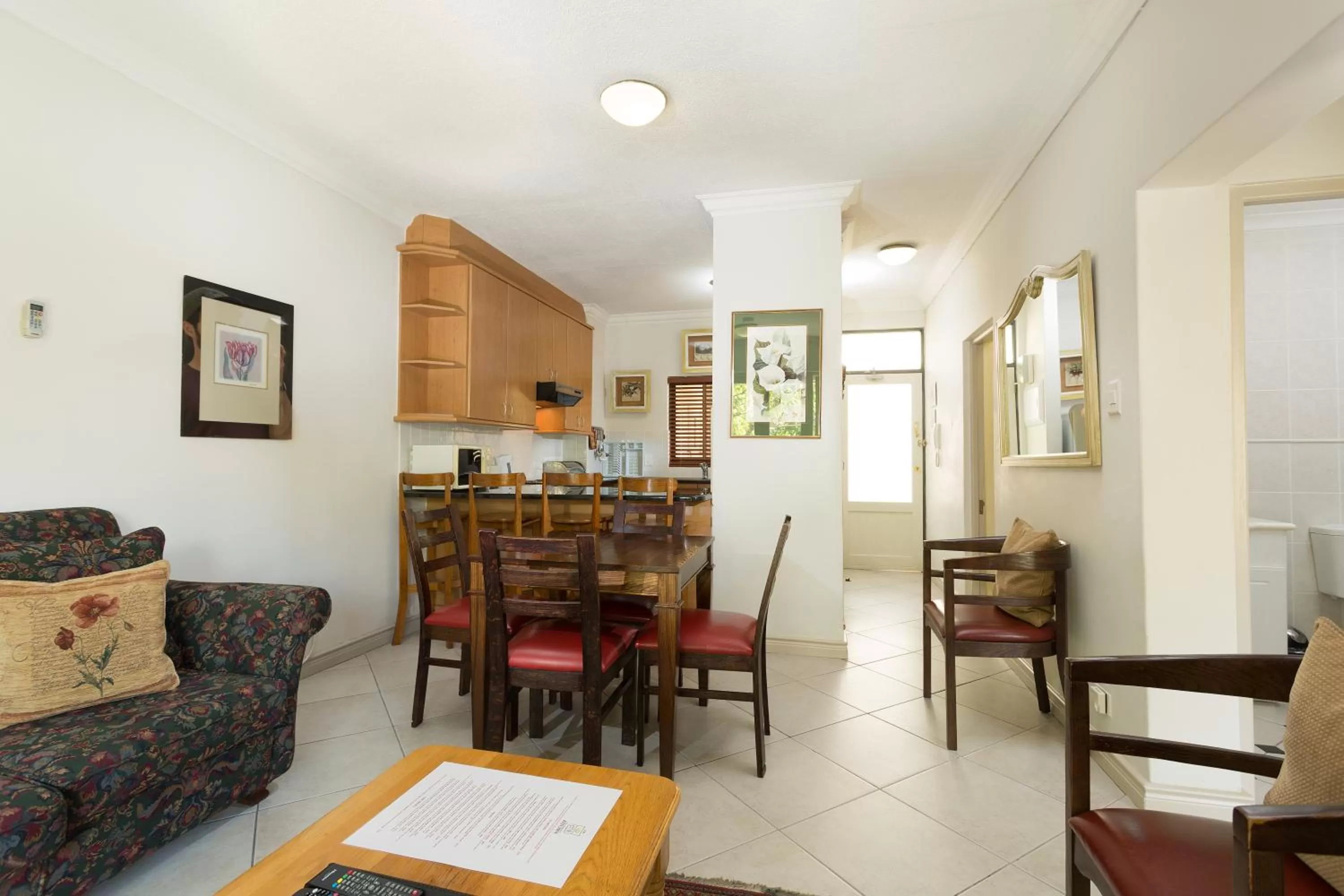 Living room in The Stellenbosch Hotel