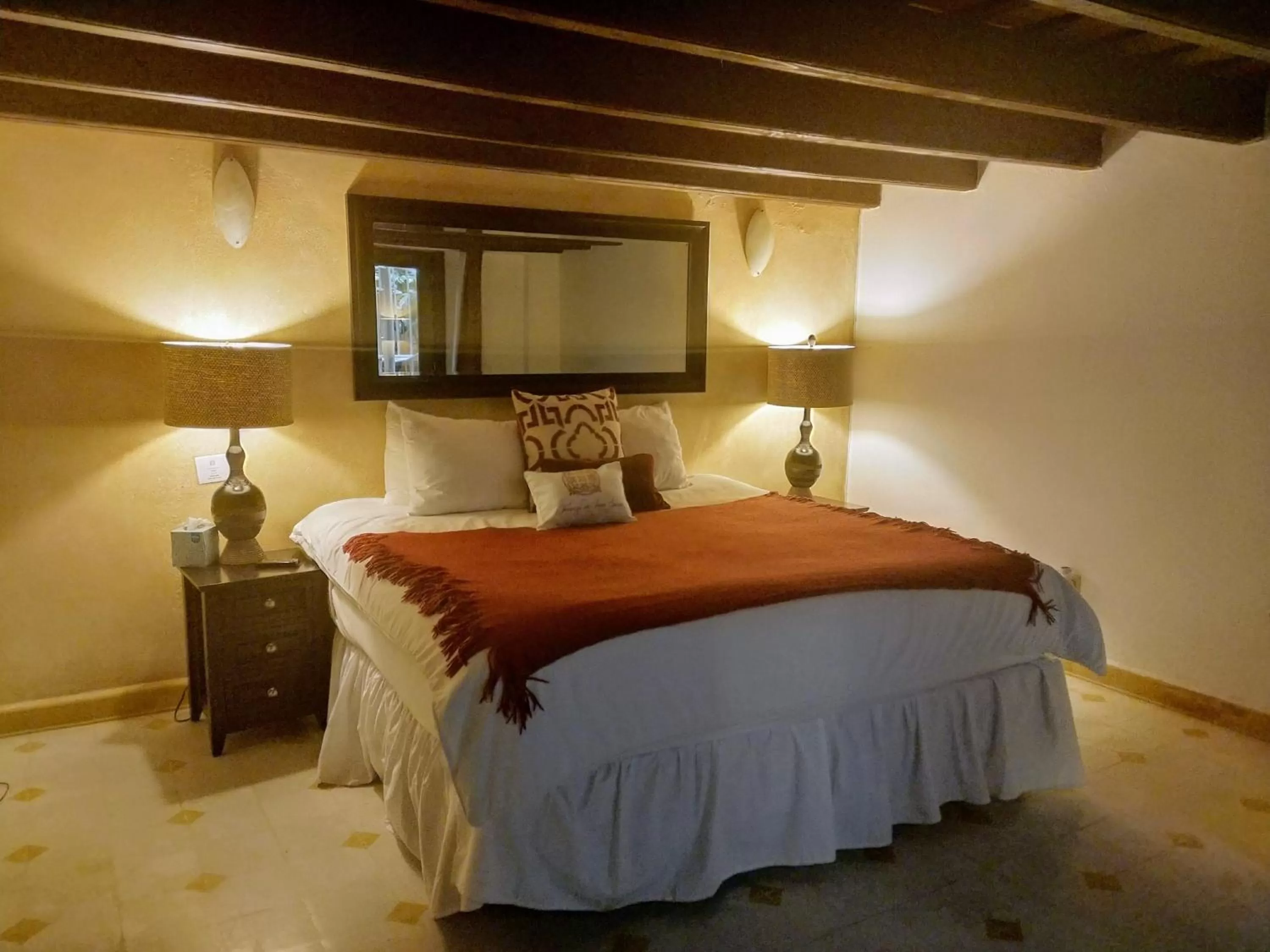 Bed in La Terraza de San Juan