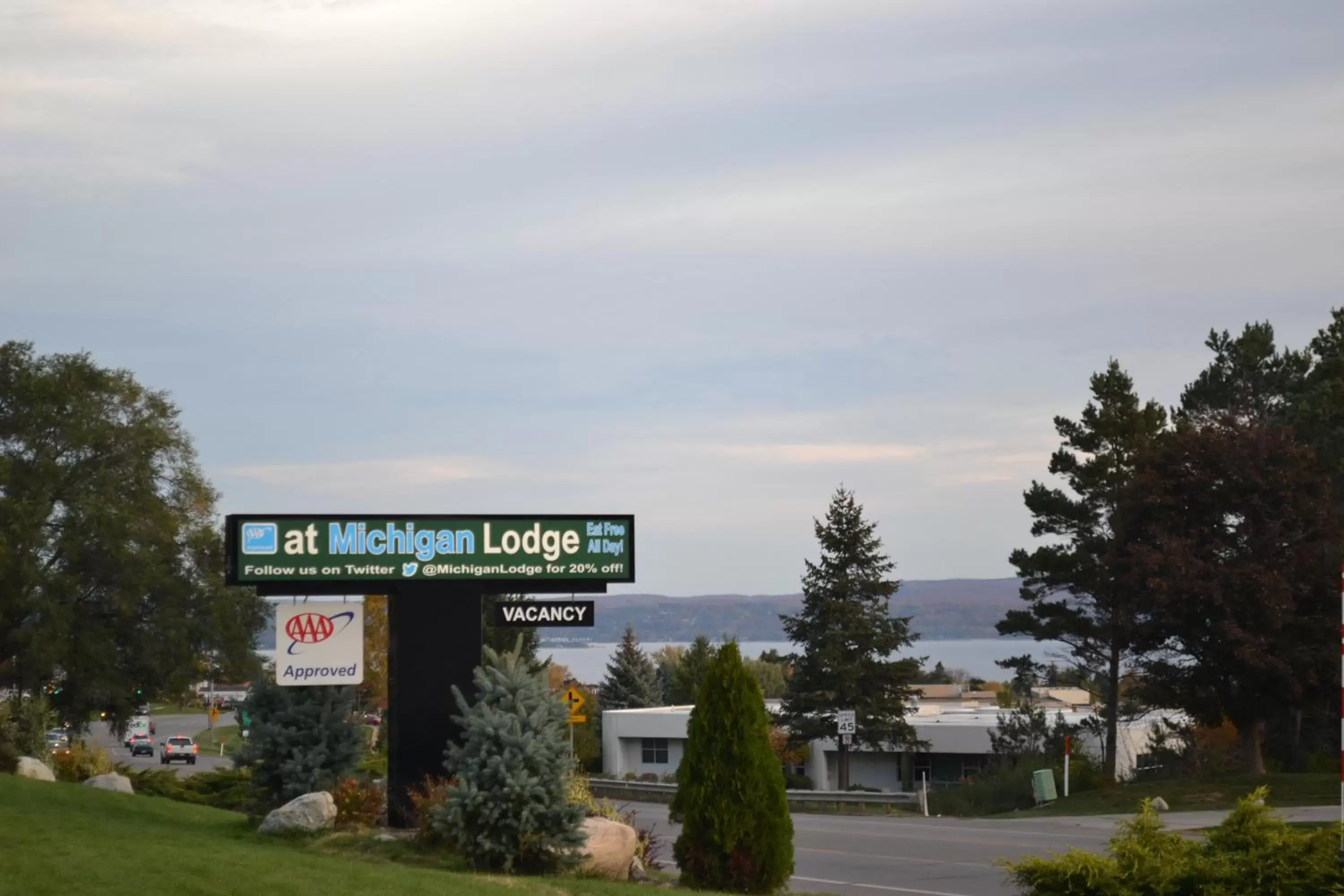 Bird's eye view in @ Michigan Inn & Lodge