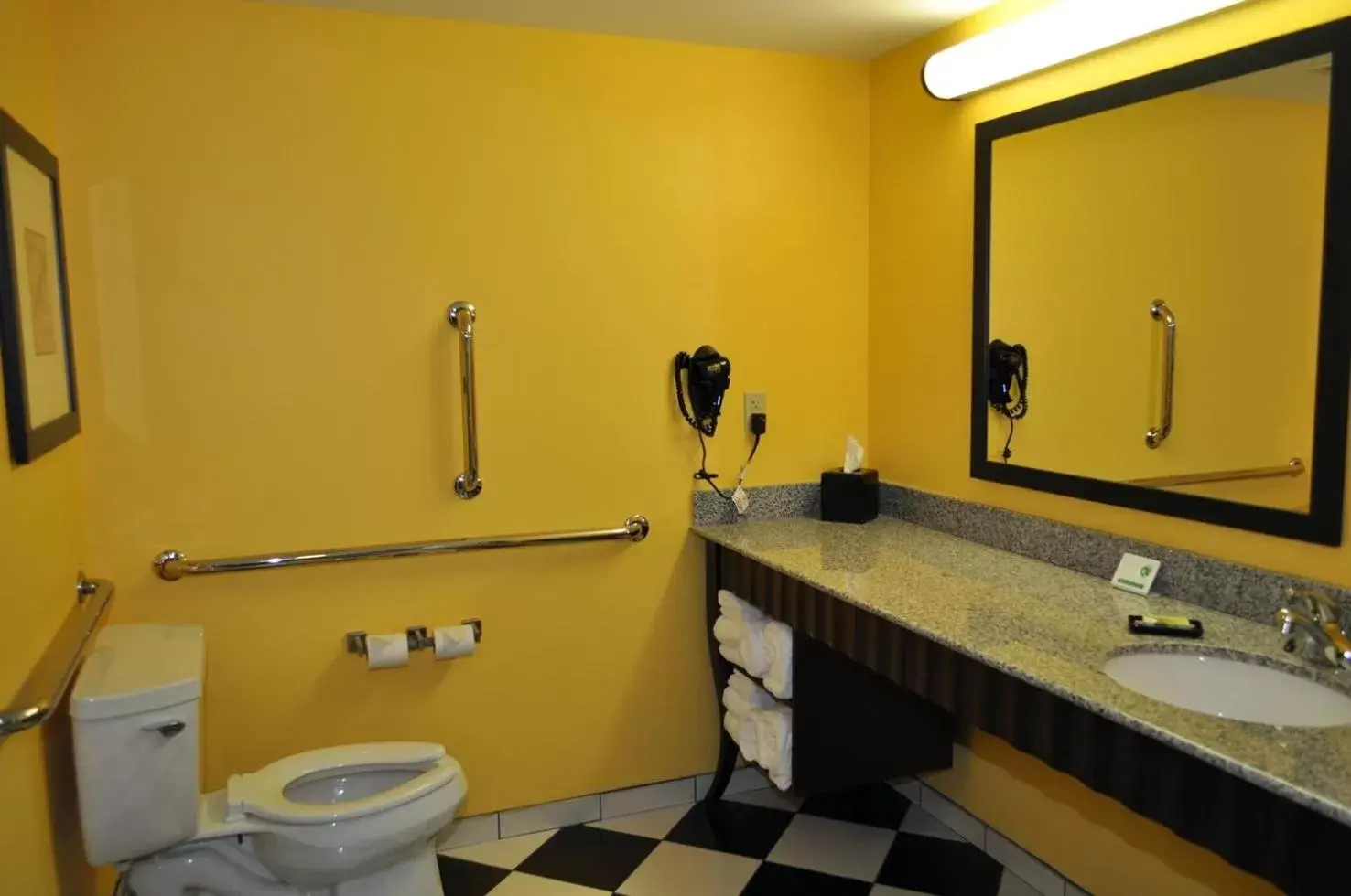 Bathroom in Evangeline Downs Hotel, Ascend Hotel Collection