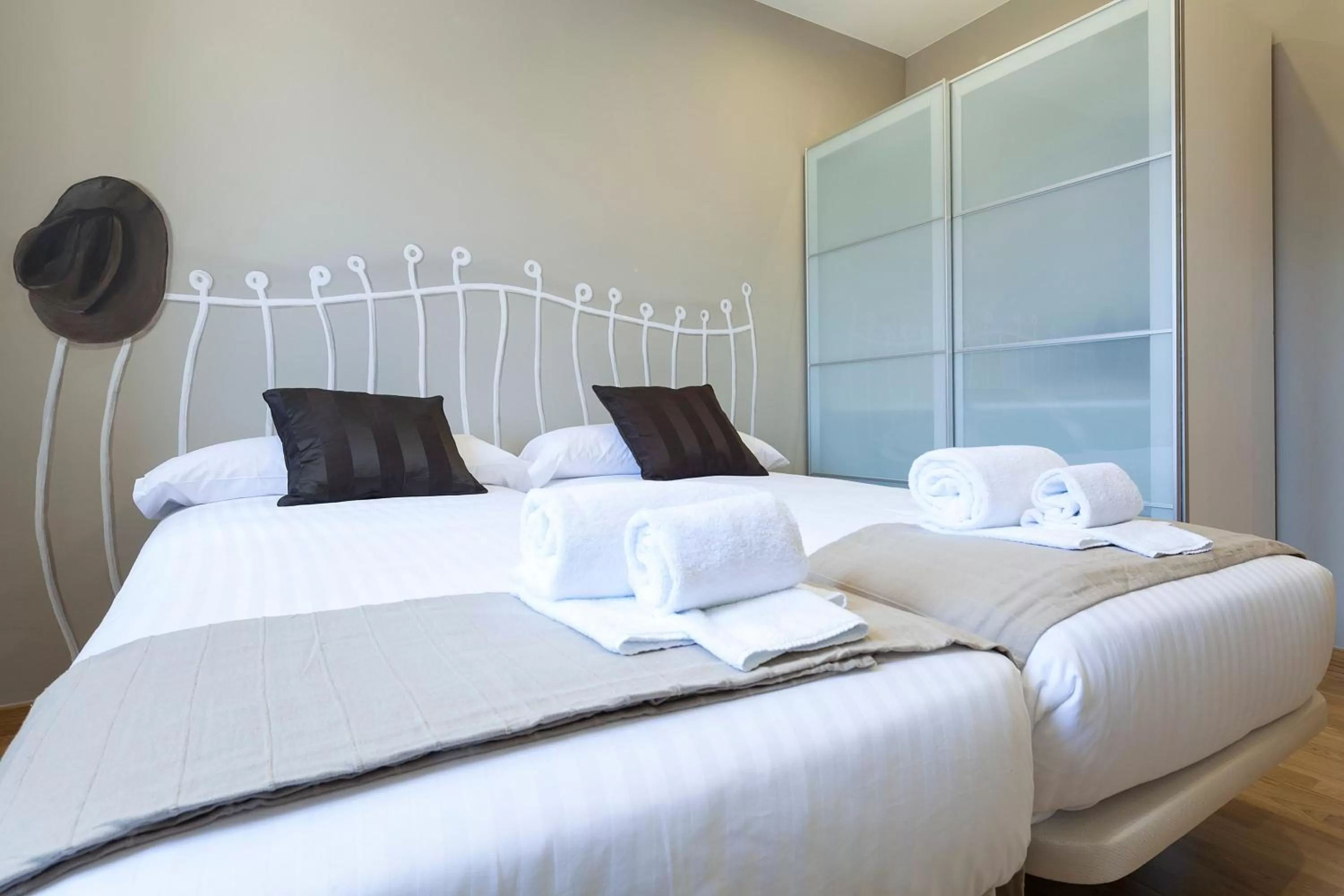 Bedroom, Bed in Hotel Acta Laumon