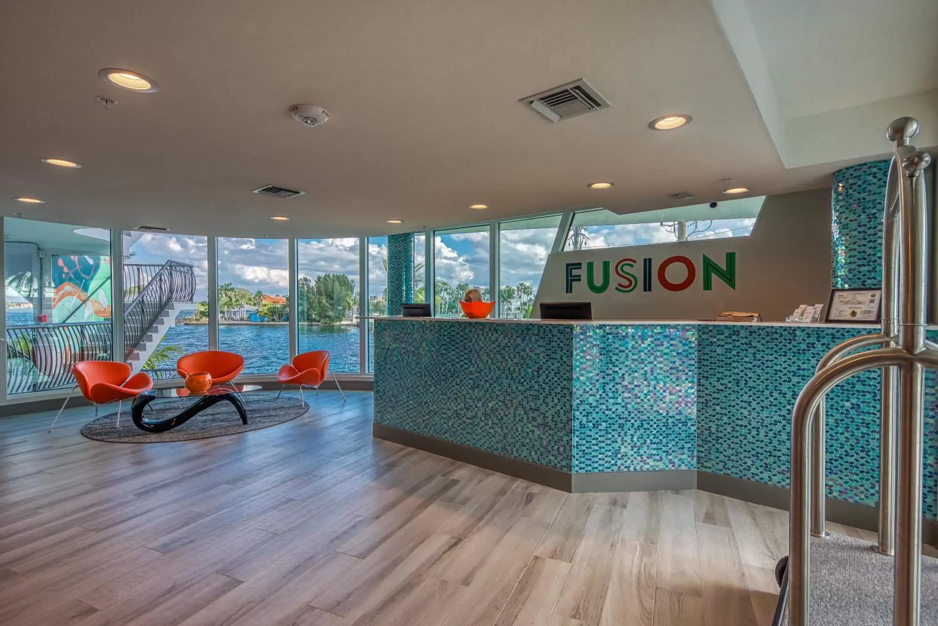 Lobby or reception in FUSION Resort Waterfront Suites Lobby or reception in FUSION Resort Waterfront Suites