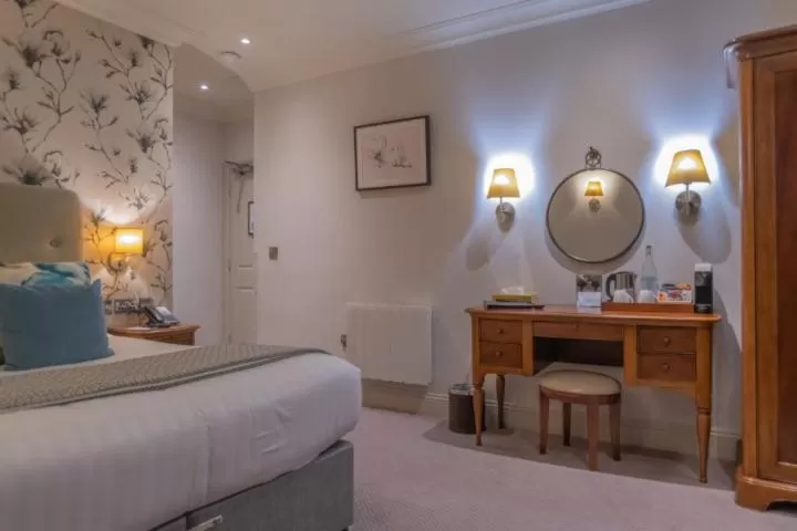 Bed in Mullion Cove Hotel & Spa