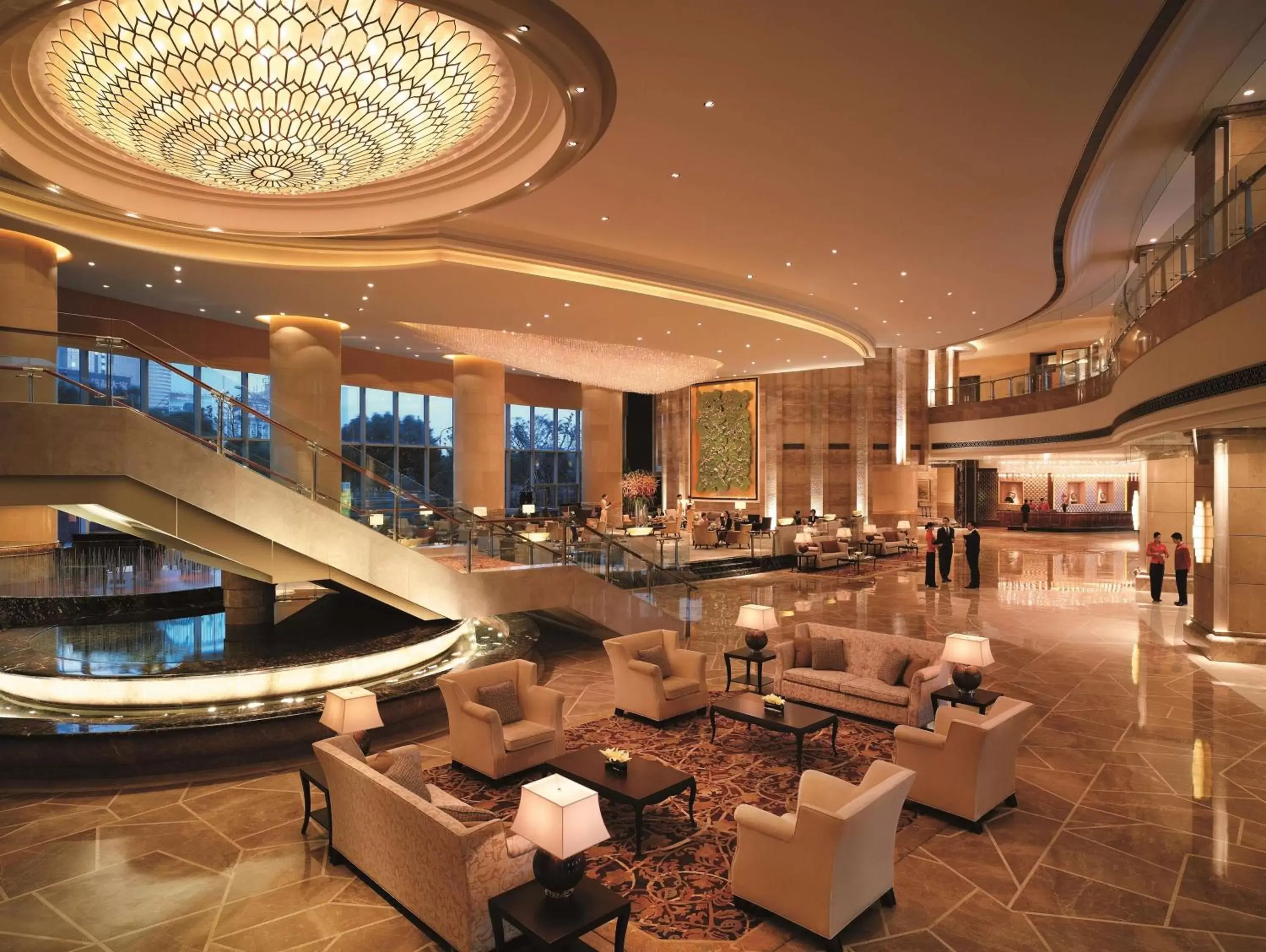 Lobby or reception, Restaurant/Places to Eat in Shangri-La Ningbo - The Three Rivers Intersection