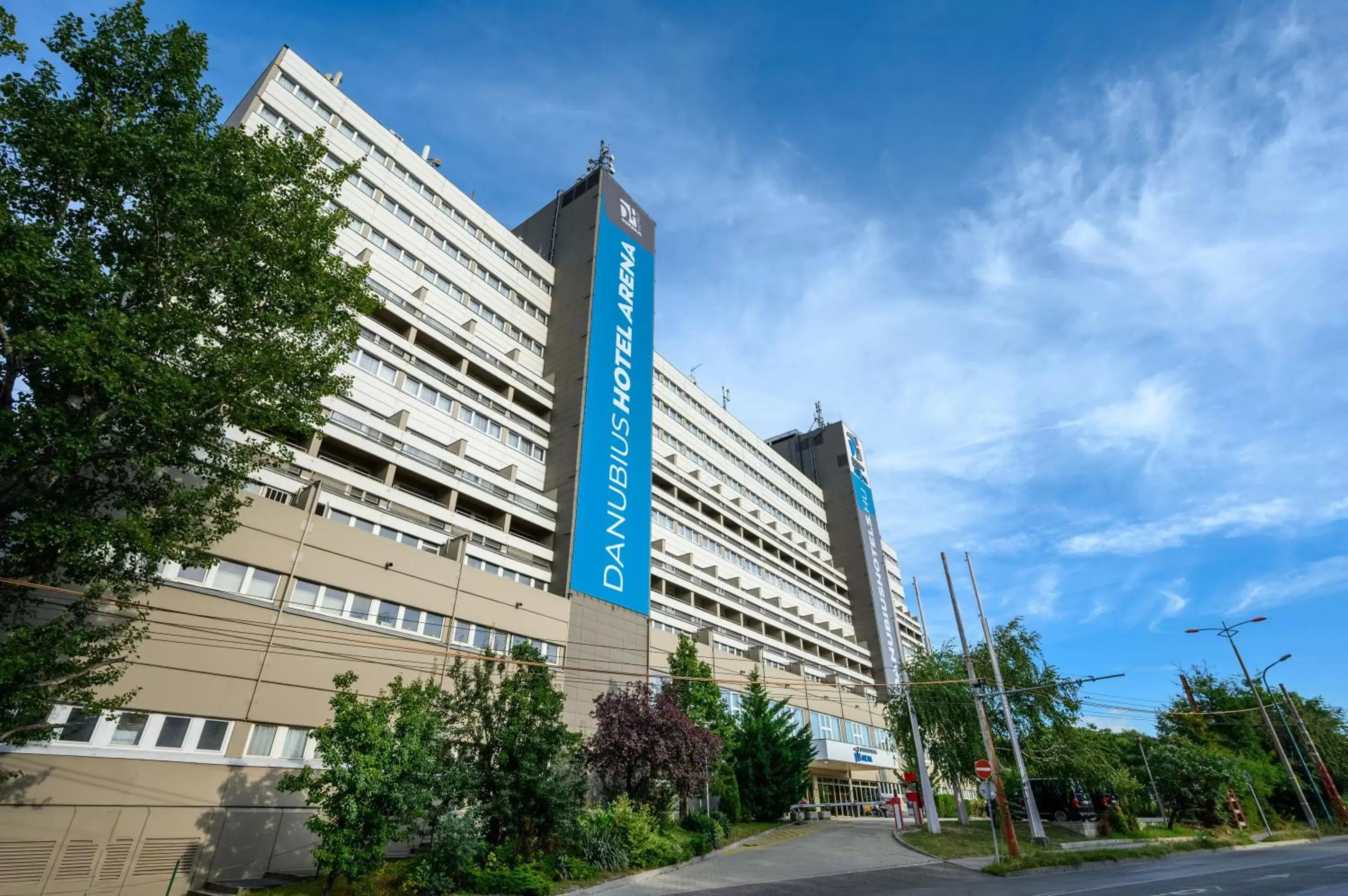 Property building in Danubius Hotel Arena Property building in Danubius Hotel Arena