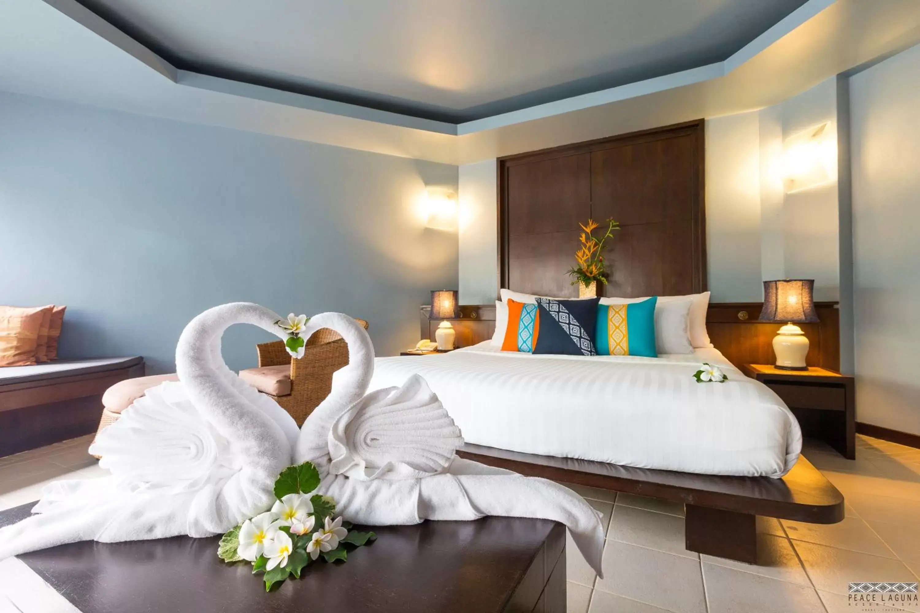 Bed in Peace Laguna Resort & Spa - SHA Extra Plus