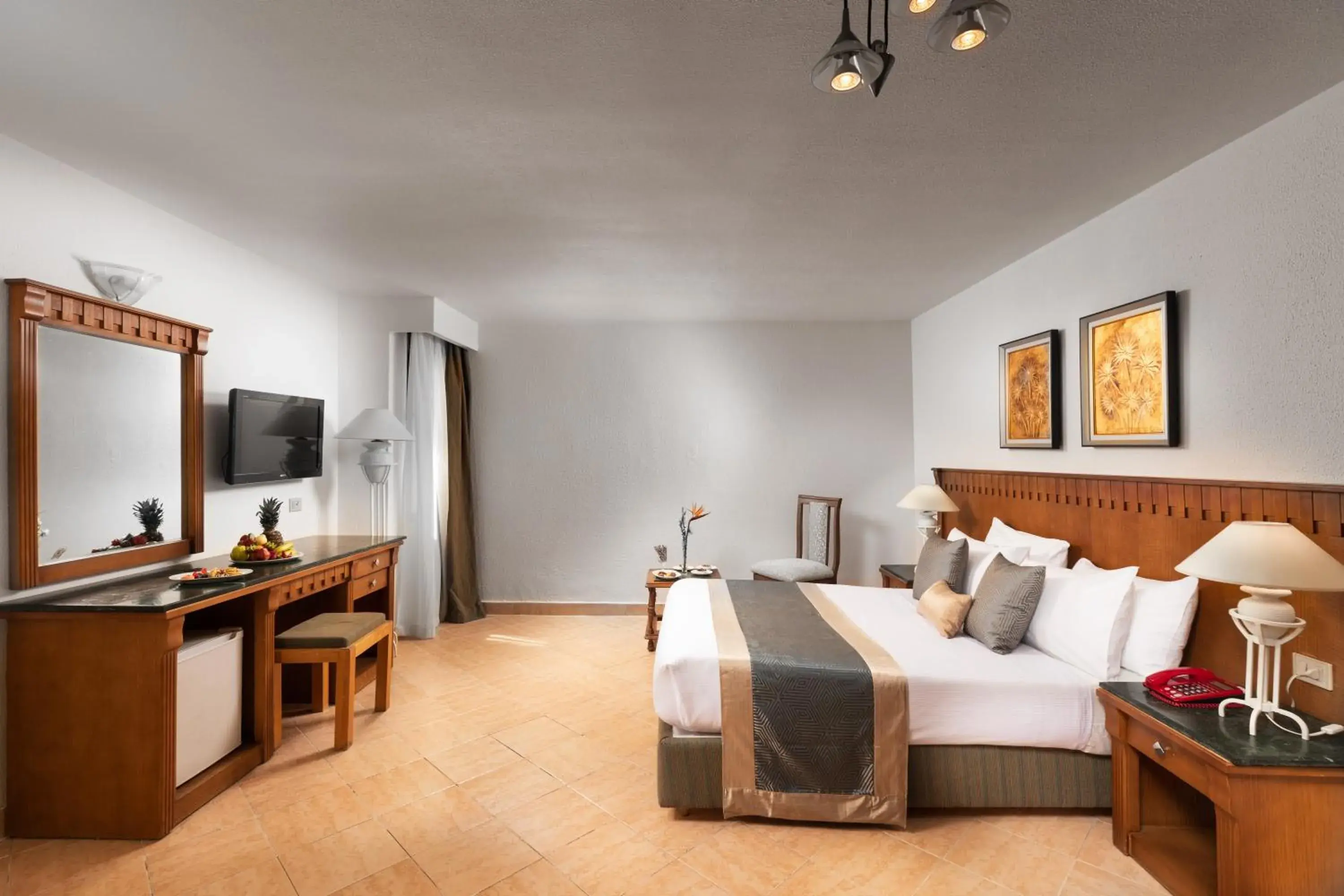 Bedroom, Bed in Albatros Sharm Resort - By Pickalbatros Bedroom, Bed in Albatros Sharm Resort - By Pickalbatros