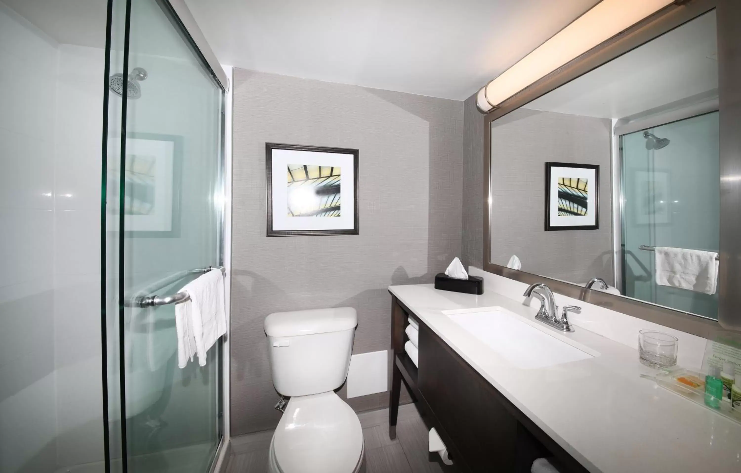 Bathroom in Holiday Inn Hotel Peterborough Waterfront, an IHG Hotel